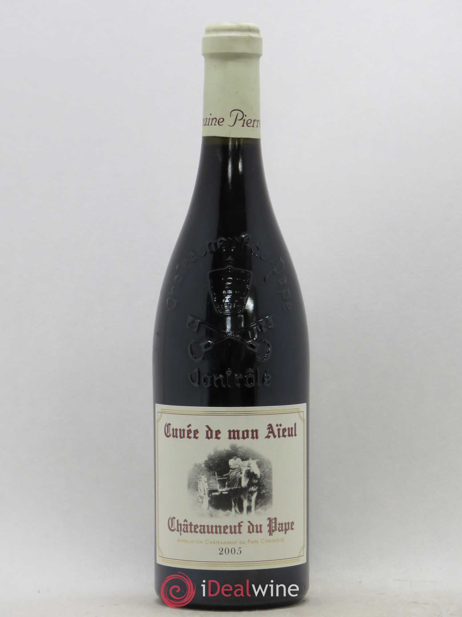 Châteauneuf-du-Pape Cuvée de mon Aïeul Pierre Usseglio & Fils 2005 - Lot de 1 bouteille - 0