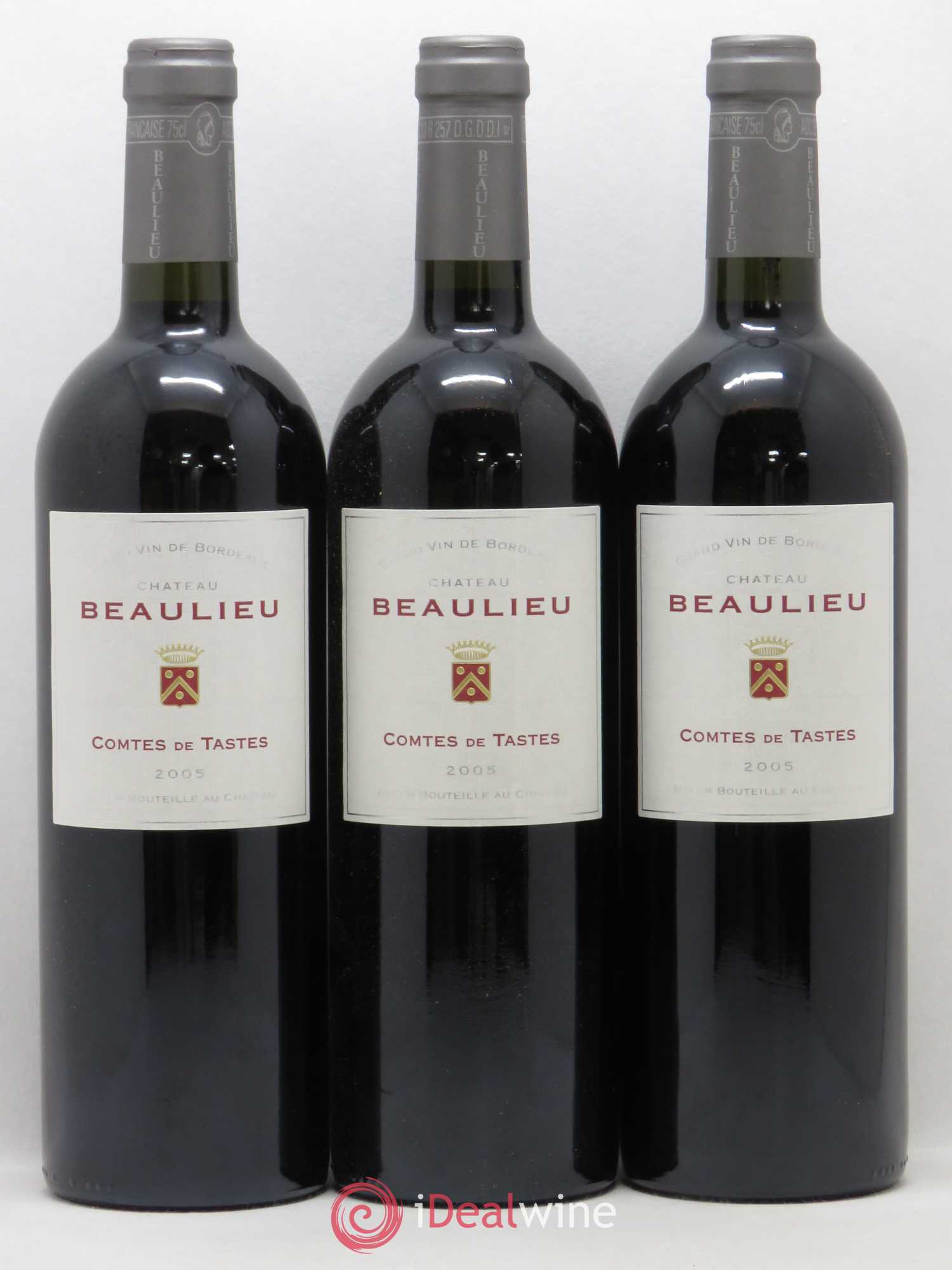 Bordeaux Beaulieu Comtes de Taste (sans prix de réserve) 2005 - Posten von 6 Flaschen - 1