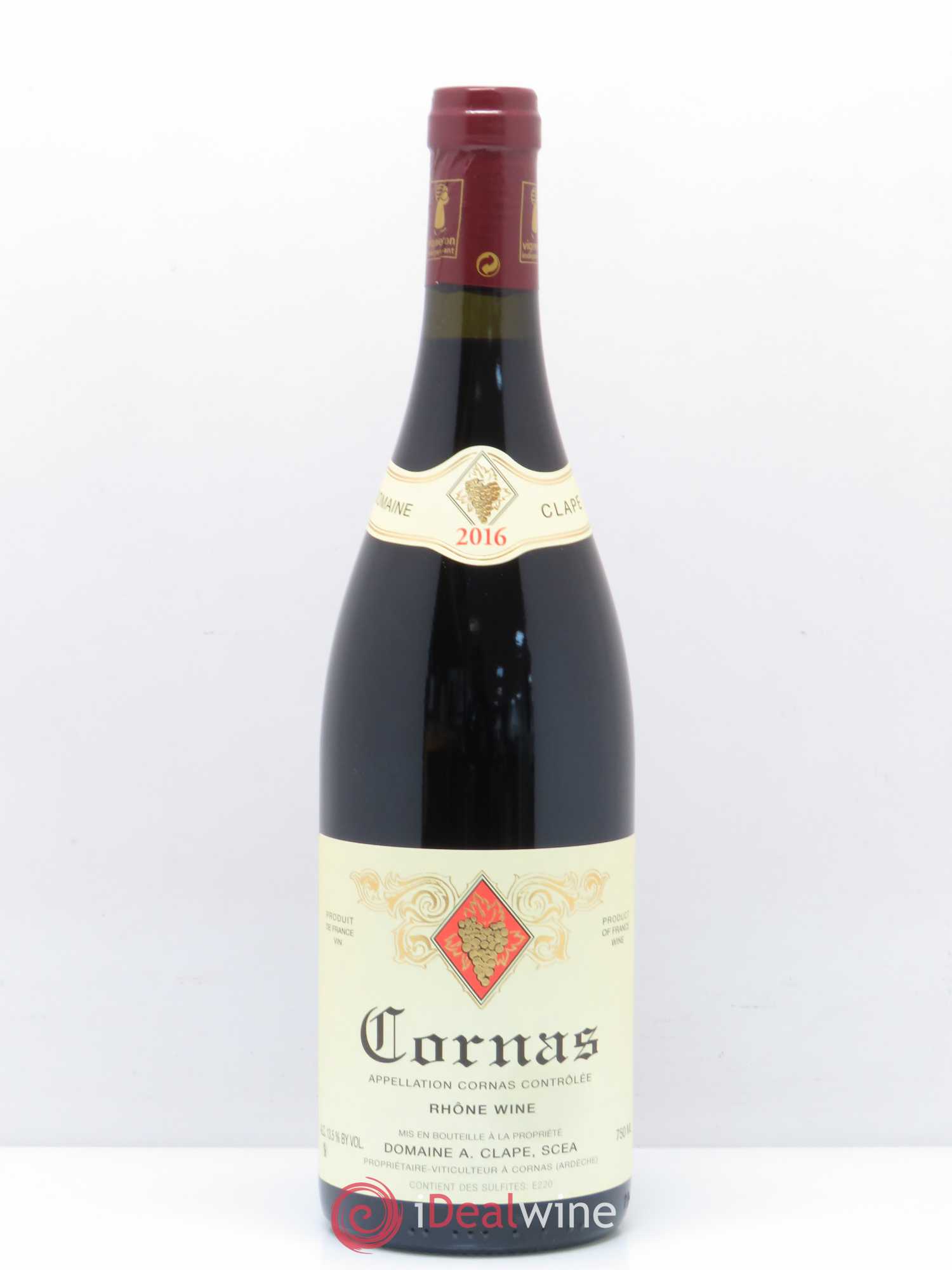 Cornas Auguste Clape (sans prix de réserve) 2016 - Lot de 1 bouteille - 0
