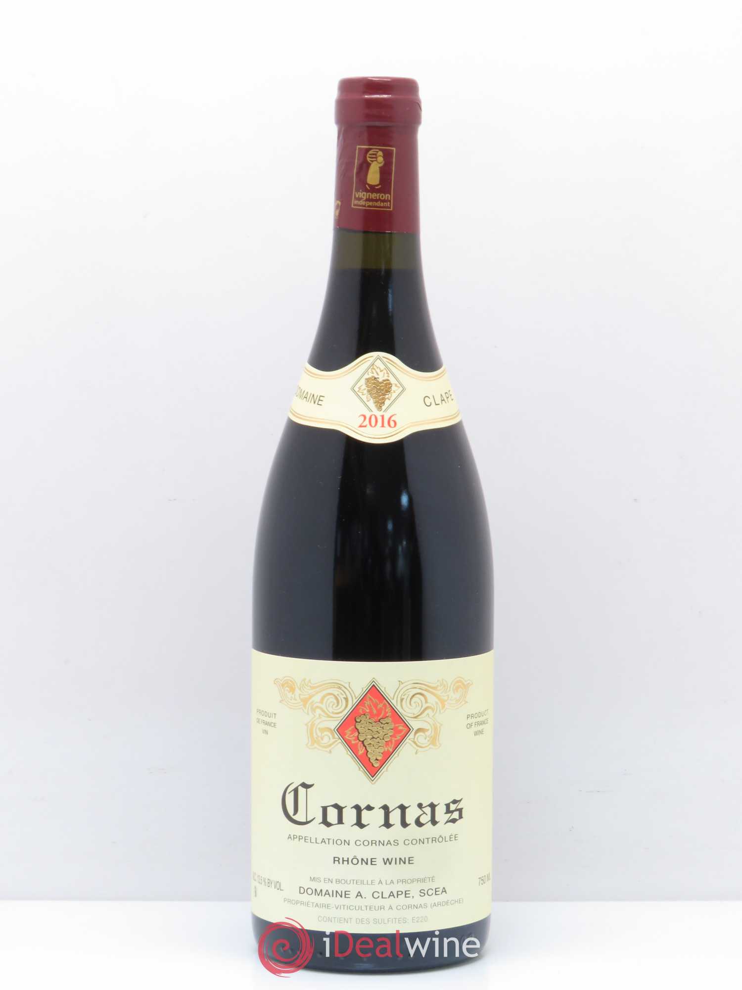 Cornas Auguste Clape (sans prix de réserve) 2016 - Lot de 1 bouteille - 0