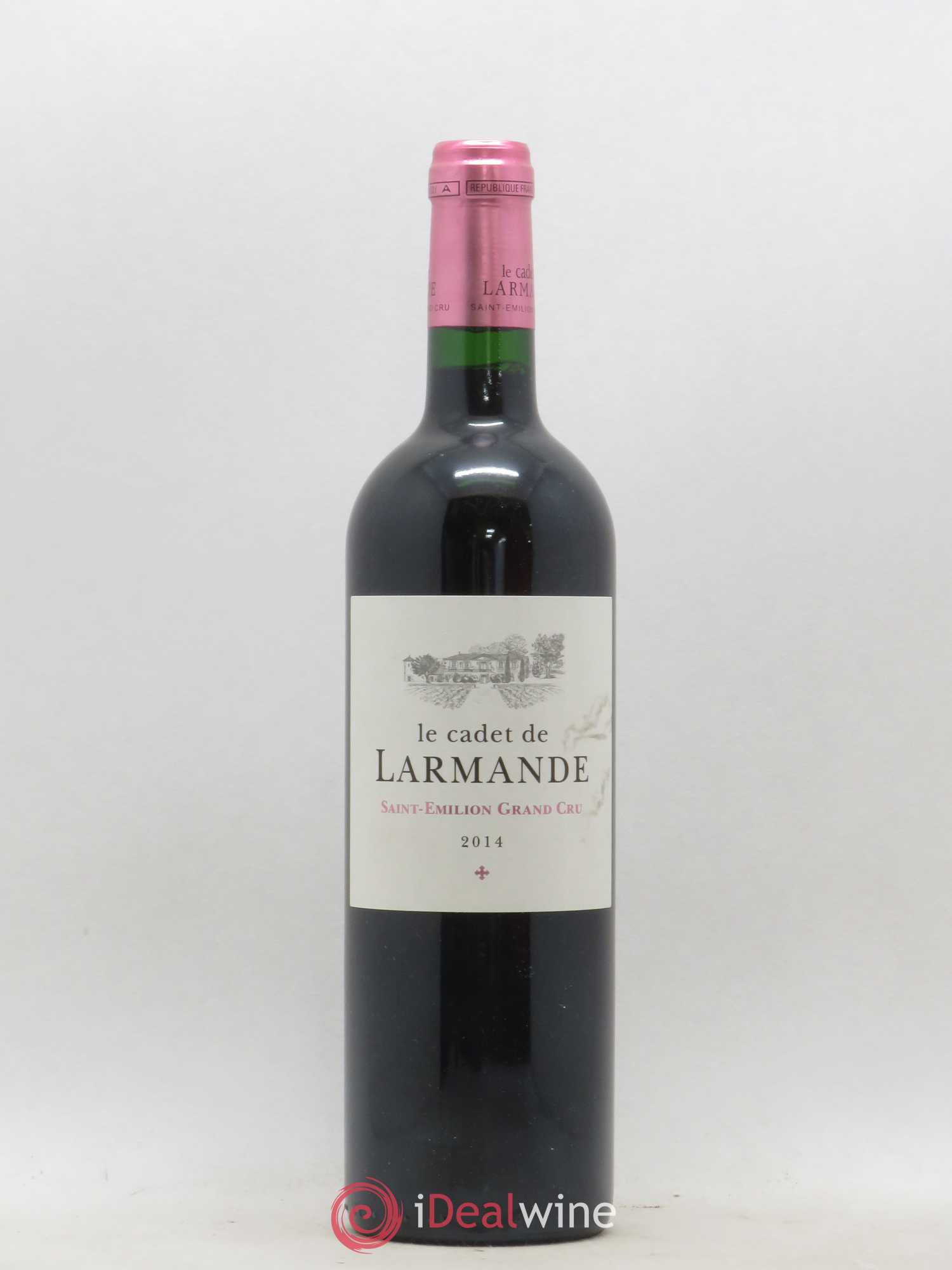 Saint-Émilion Grand Cru Le Cadet de Larmande (sans prix de réserve) (sans prix de réserve) 2014 - Posten von 1 Flasche - 0