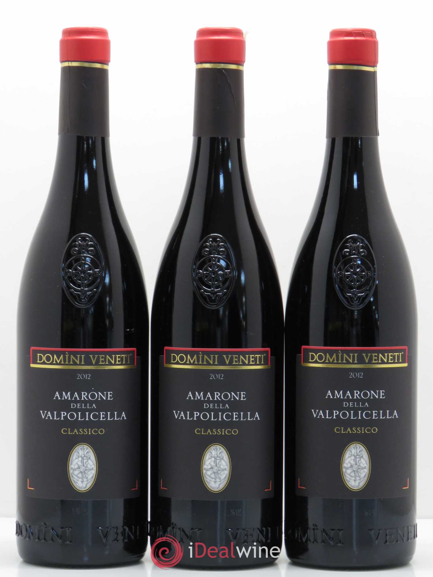 Amarone della Valpolicella DOC Classico Domini Veneti (sans prix de réserve) 2012 - Posten von 3 Flaschen - 0
