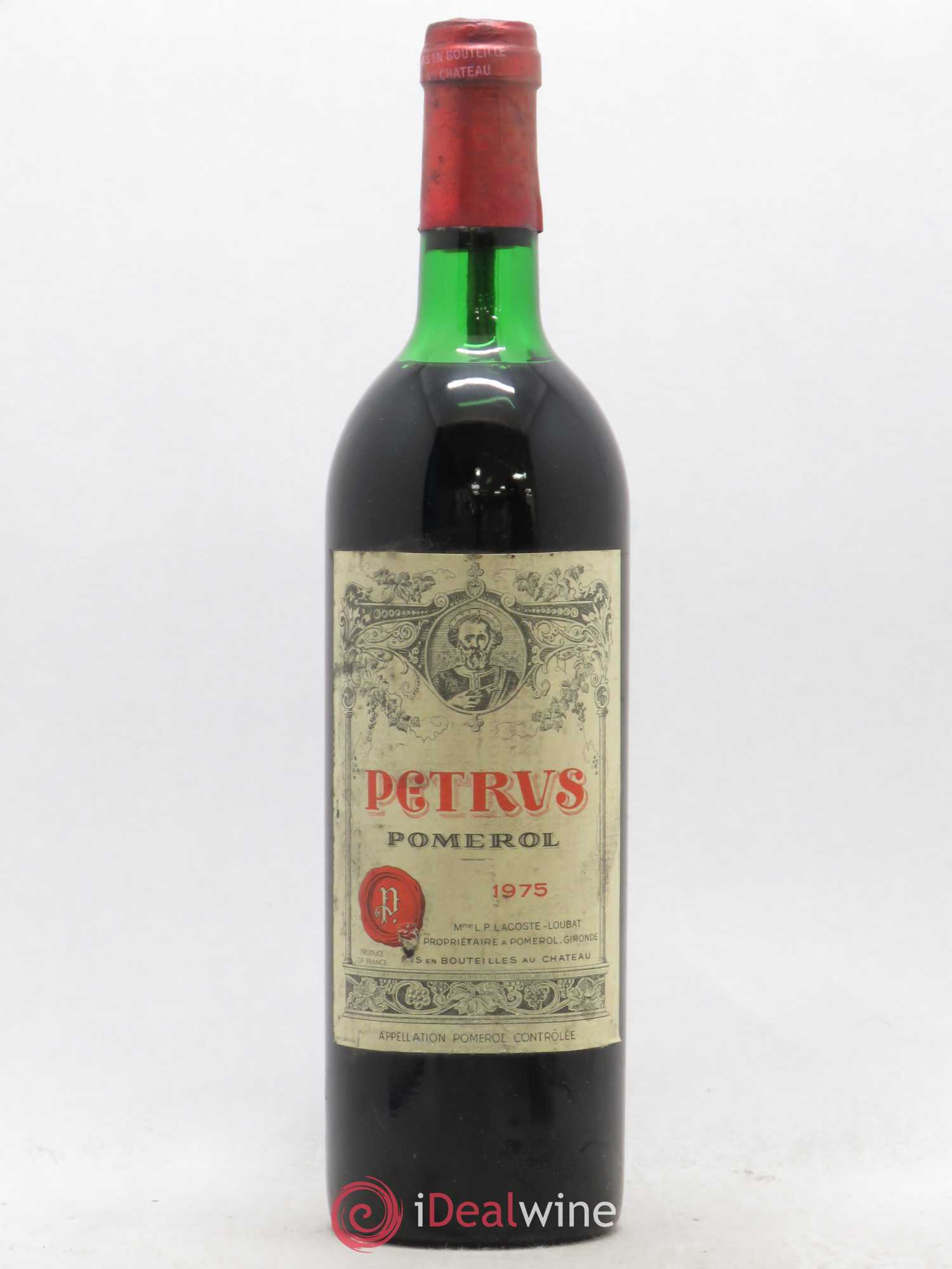 Petrus 1975 - Lot de 1 bouteille - 0