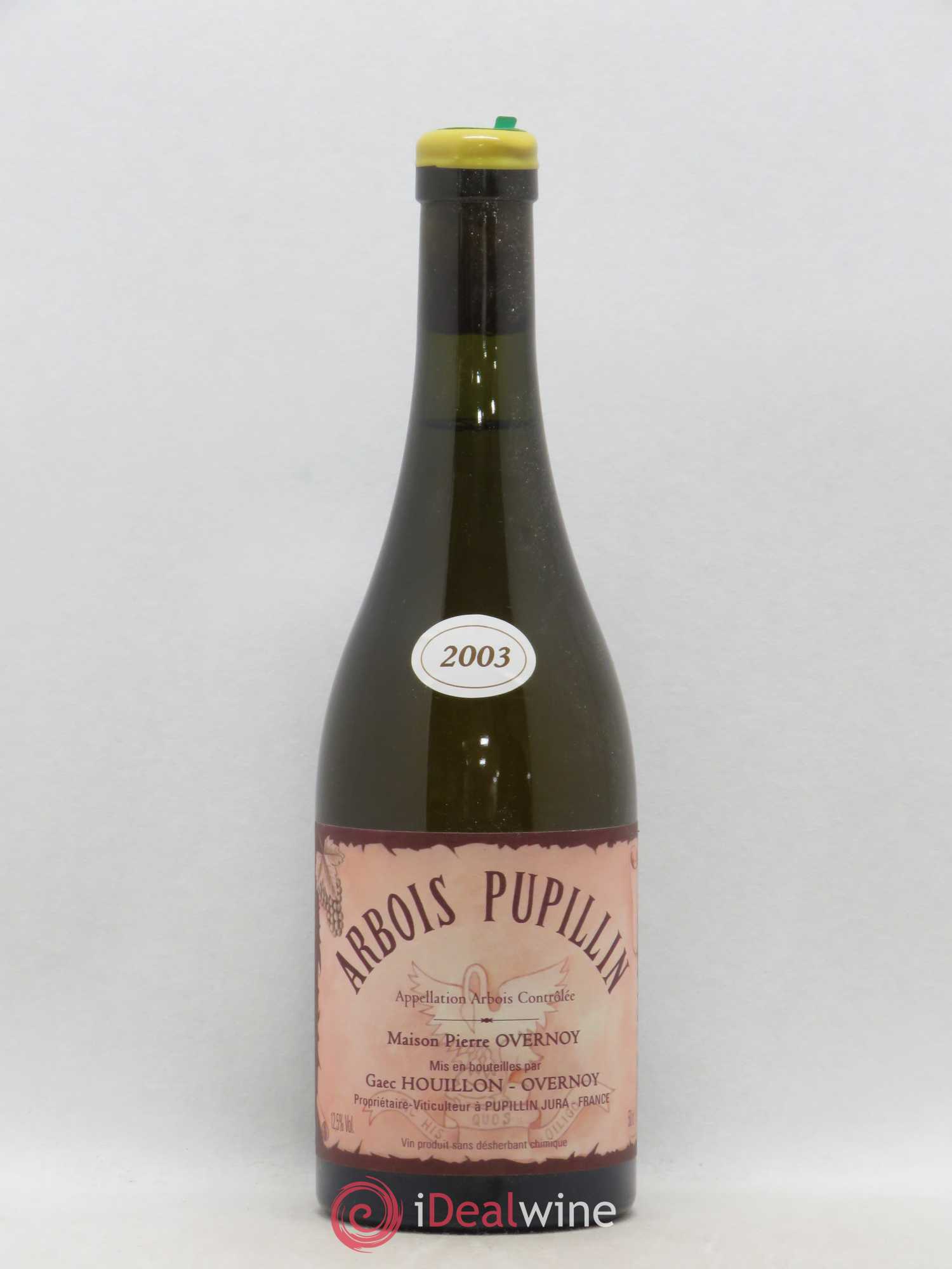 Arbois-Pupillin Vieux Savagnin Ouillé 50cl (VSO) Overnoy-Houillon (Domaine) (sans prix de réserve) 2003 - Lot de 1 bouteille - 0