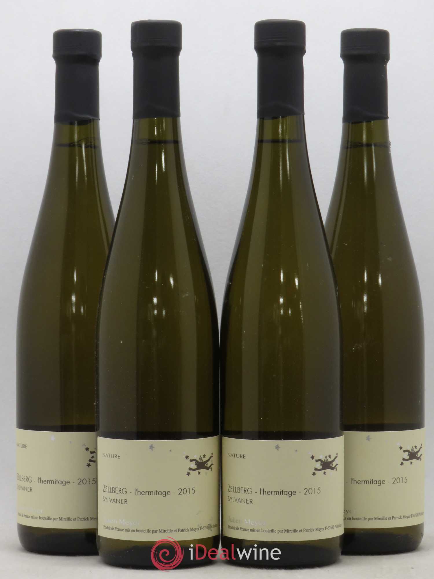 Sylvaner Zellberg L'Hermitage Julien Meyer (sans prix de réserve) 2015 - Posten von 4 Flaschen - 0