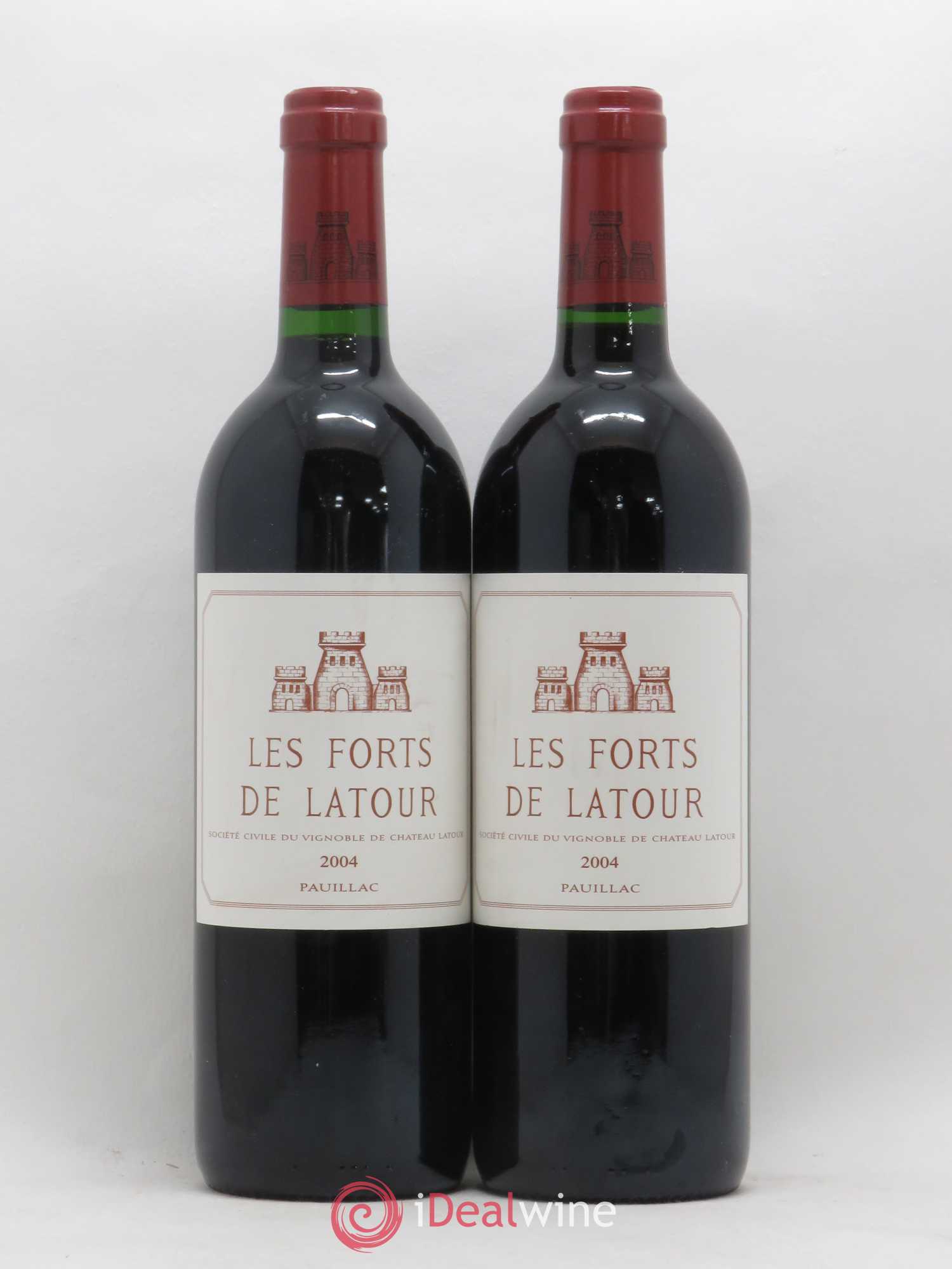 Les Forts de Latour Second Vin 2004 - Lot de 2 bouteilles - 0