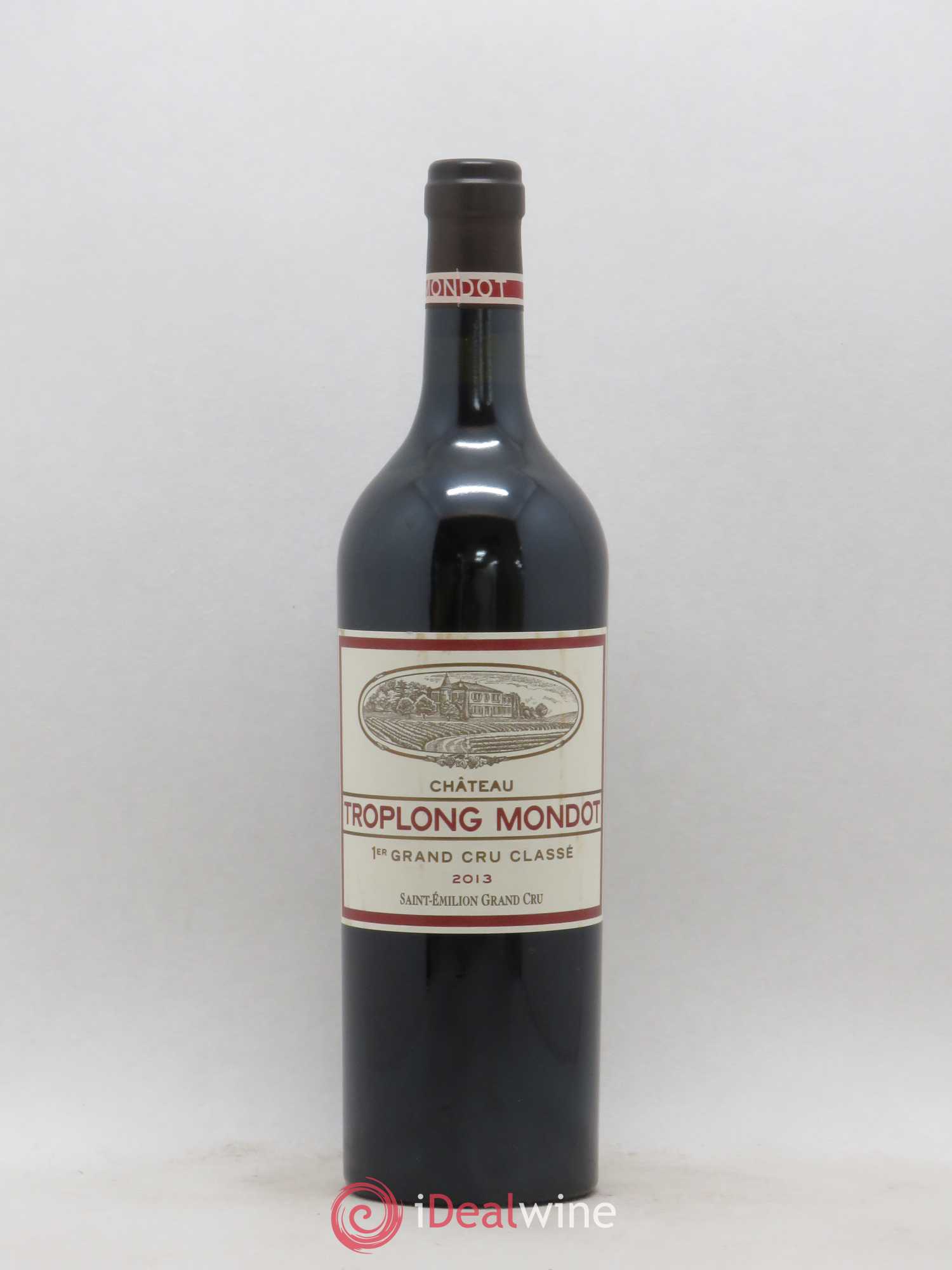 Château Troplong Mondot 1er Grand Cru Classé B 2013 - Lot de 1 bouteille - 0