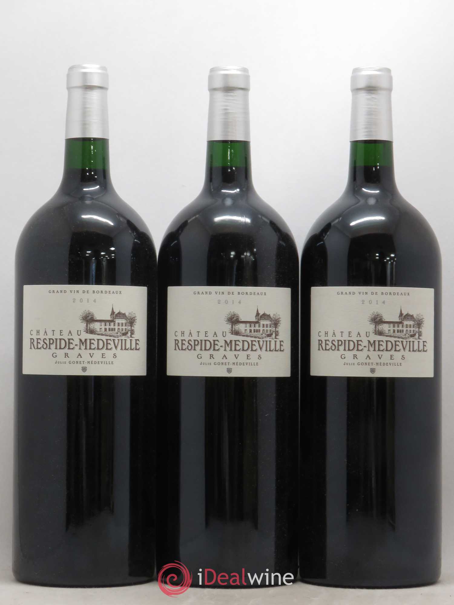 Château Respide Médeville (sans prix de réserve) (sans prix de réserve) 2014 - Lot de 6 magnums - 1