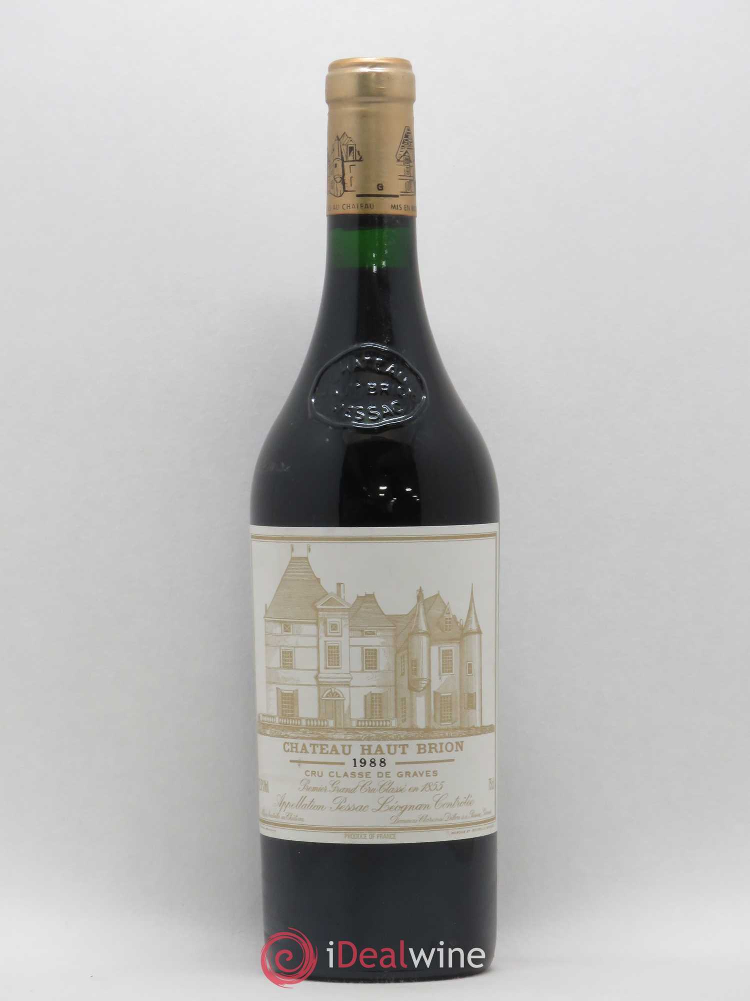 Château Haut Brion 1er Grand Cru Classé 1988 - Lot de 1 bouteille - 0