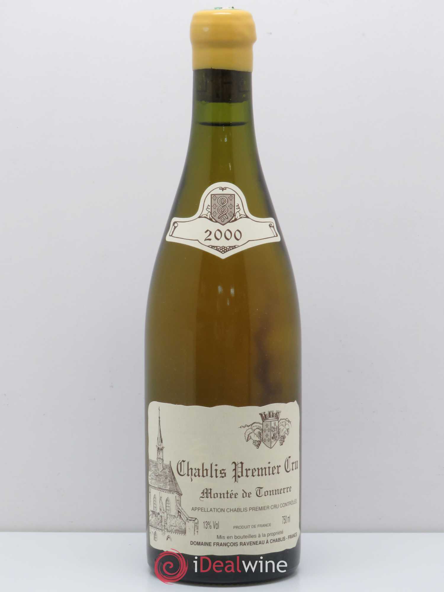 Chablis 1er Cru Montée de Tonnerre Raveneau (Domaine) (sans prix de réserve) 2000 - Lot de 1 bouteille - 0