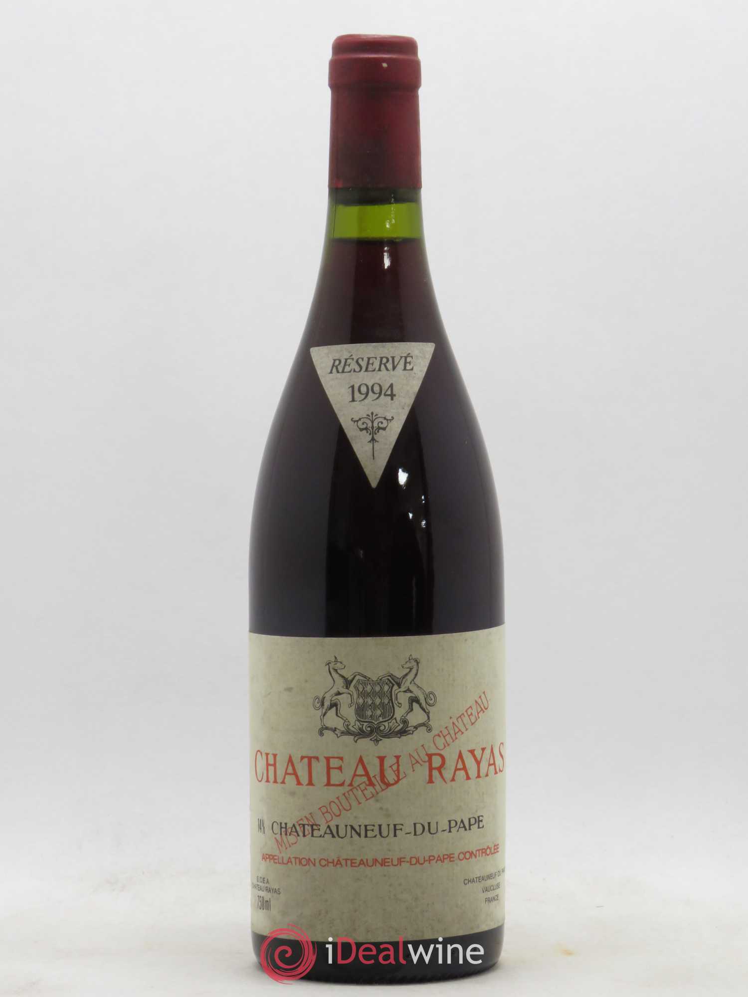 Châteauneuf-du-Pape Château Rayas Emmanuel Reynaud 1994 - Lot de 1 bouteille - 0