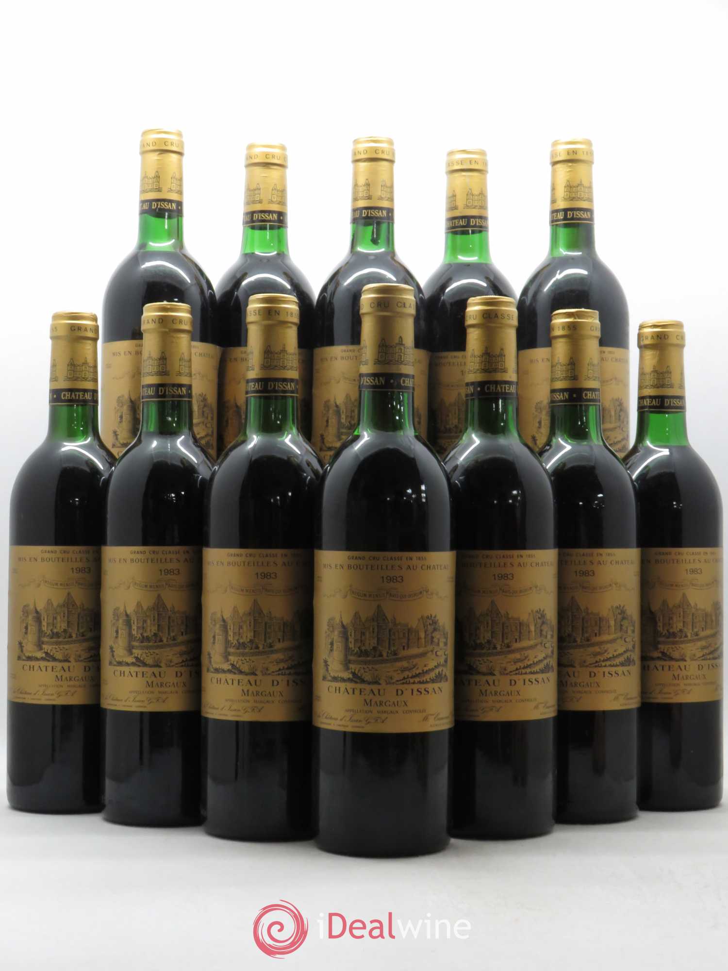 Château d'Issan 3ème Grand Cru Classé 1983 - Lot of 12 bottles - 0