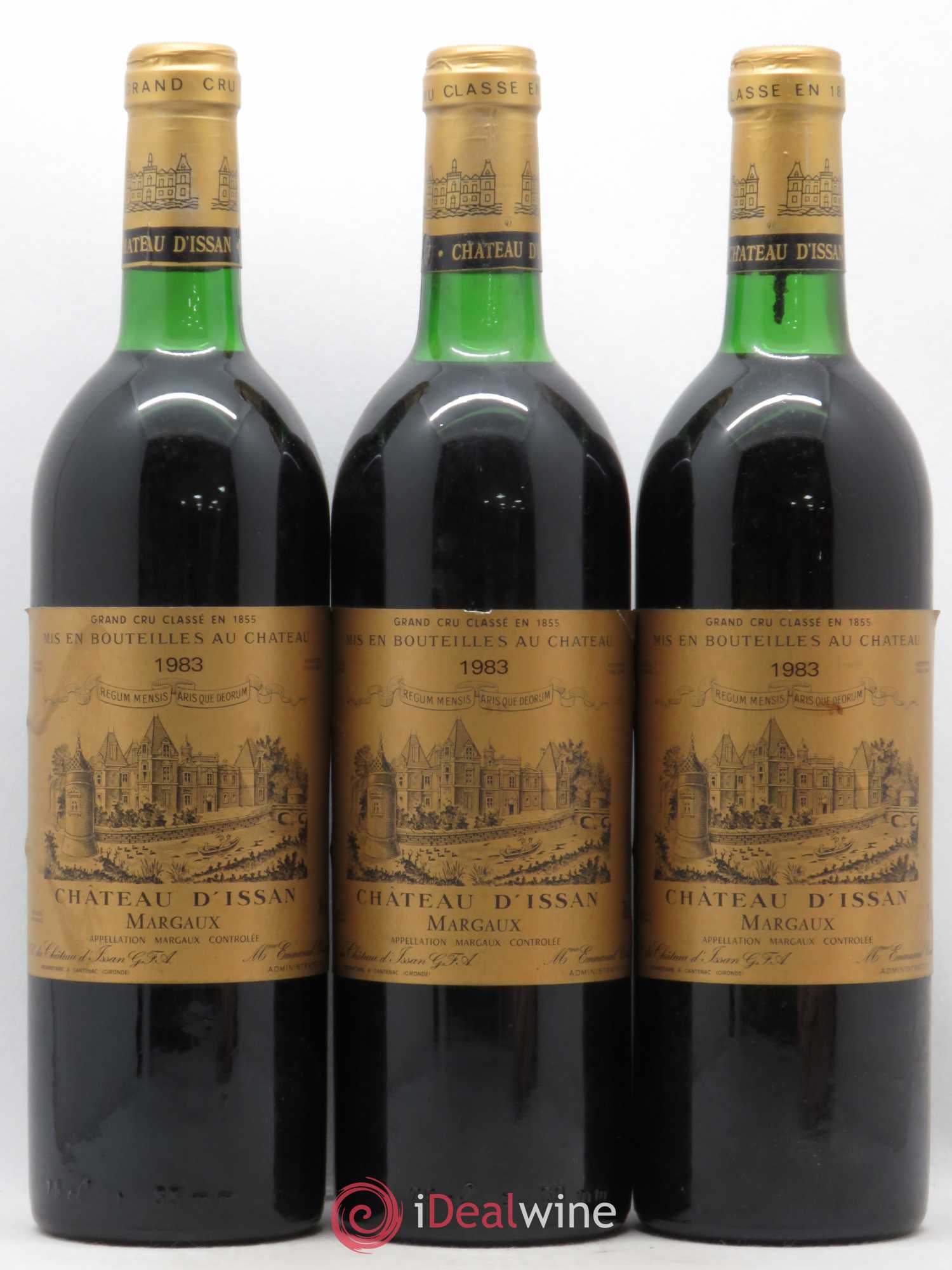 Château d'Issan 3ème Grand Cru Classé 1983 - Lot de 6 bouteilles - 1