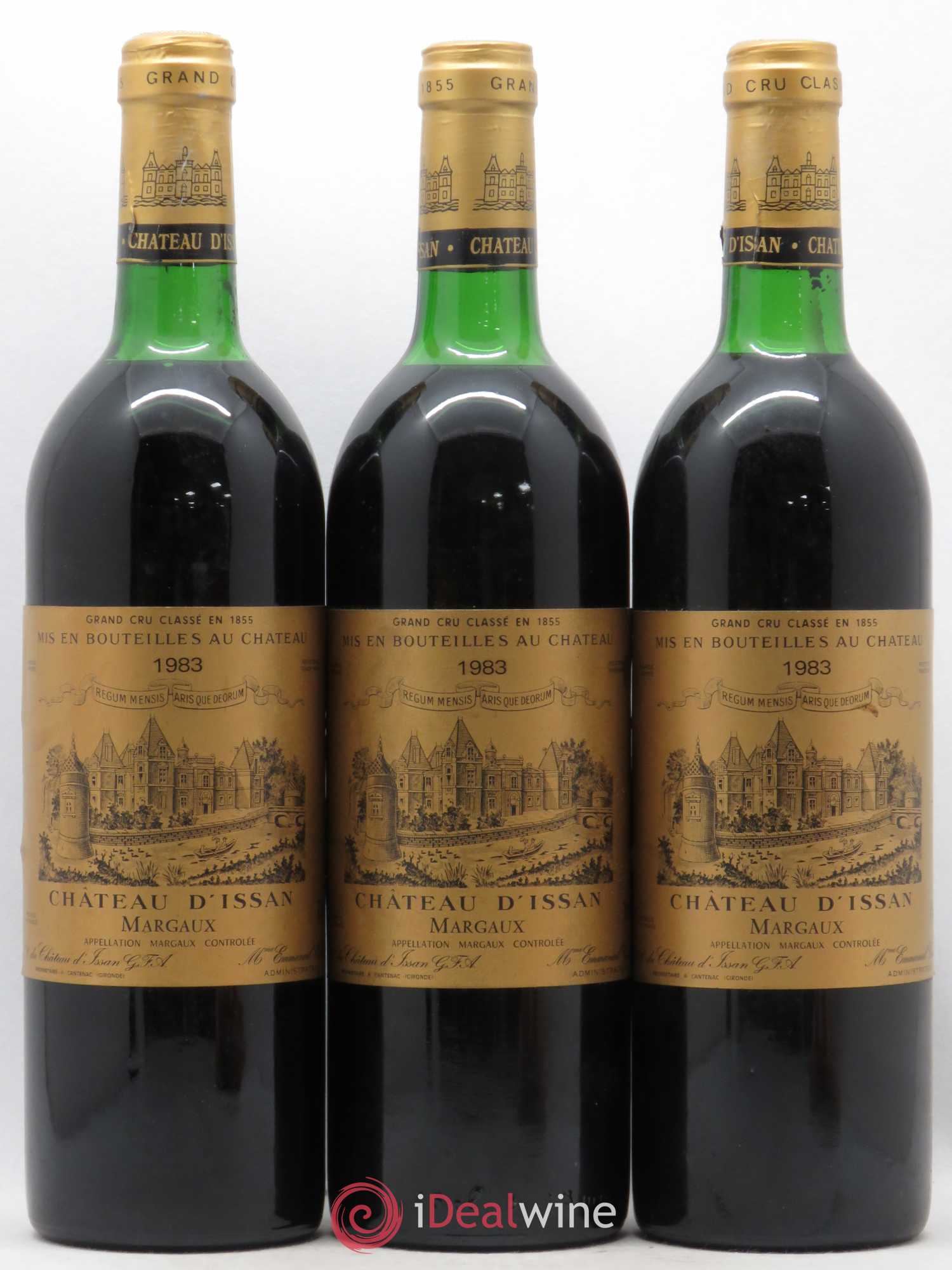 Château d'Issan 3ème Grand Cru Classé 1983 - Lot de 6 bouteilles - 2