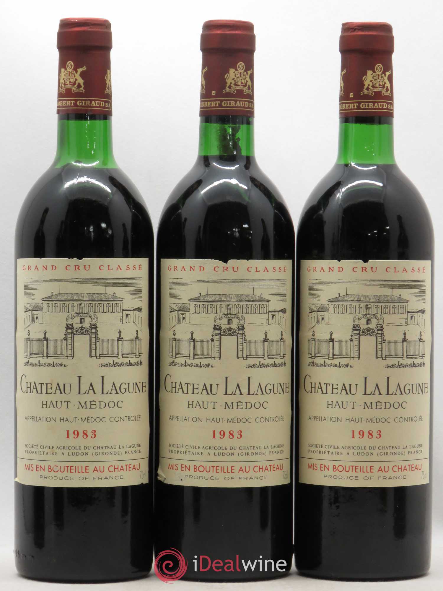 Château la Lagune 3ème Grand Cru Classé 1983 - Lot de 6 bouteilles - 1