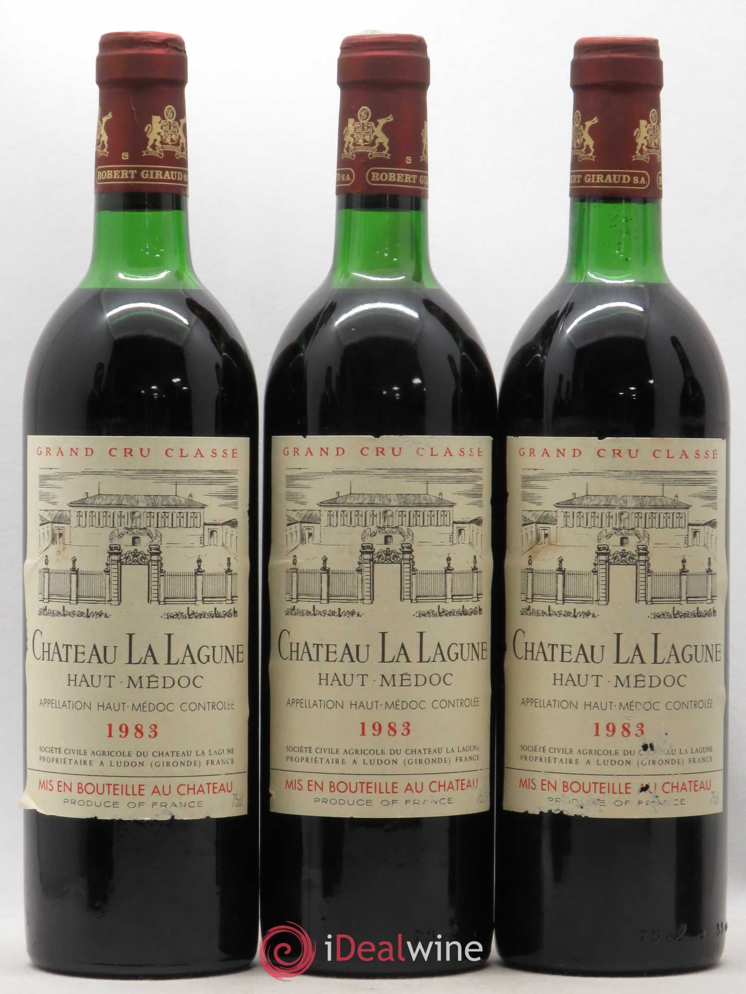 Château la Lagune 3ème Grand Cru Classé 1983 - Lot de 6 bouteilles - 2