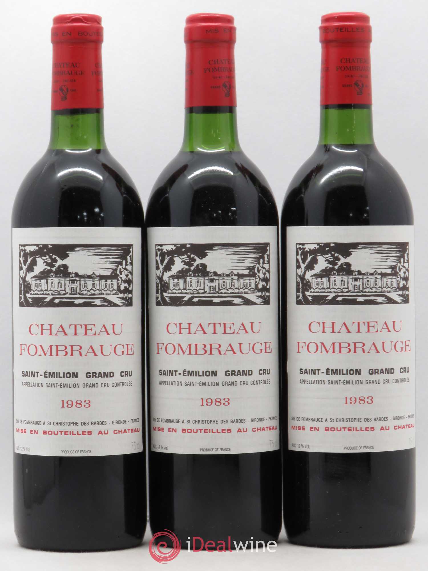 Château Fombrauge Grand Cru Classé 1983 - Lot de 12 bouteilles - 4