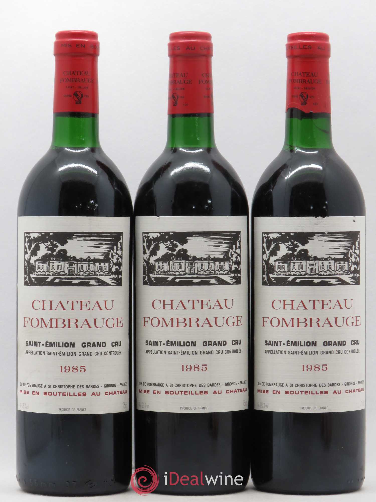 Château Fombrauge Grand Cru Classé 1985 - Lot de 12 bouteilles - 3