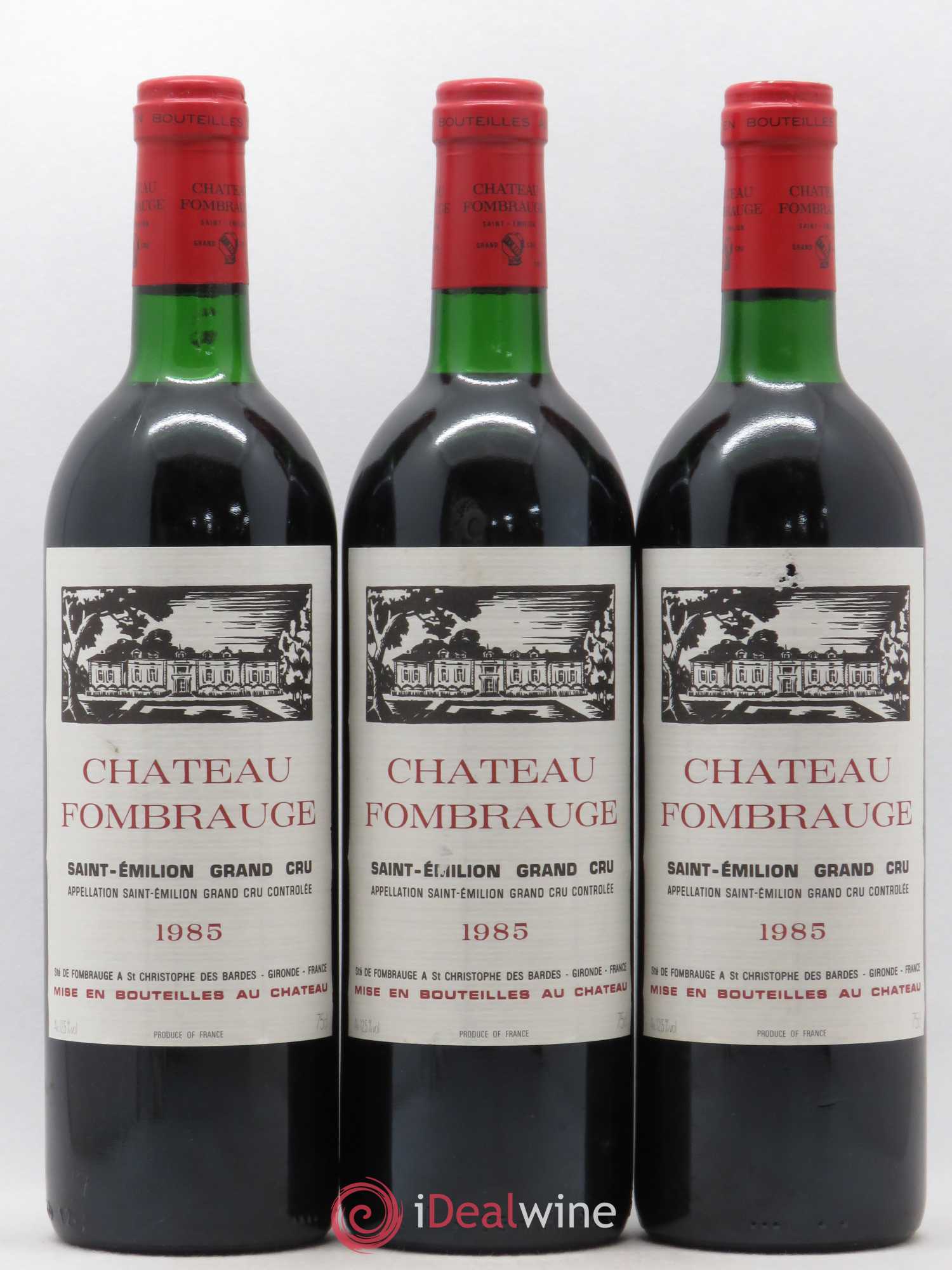 Château Fombrauge Grand Cru Classé 1985 - Lot de 12 bouteilles - 4