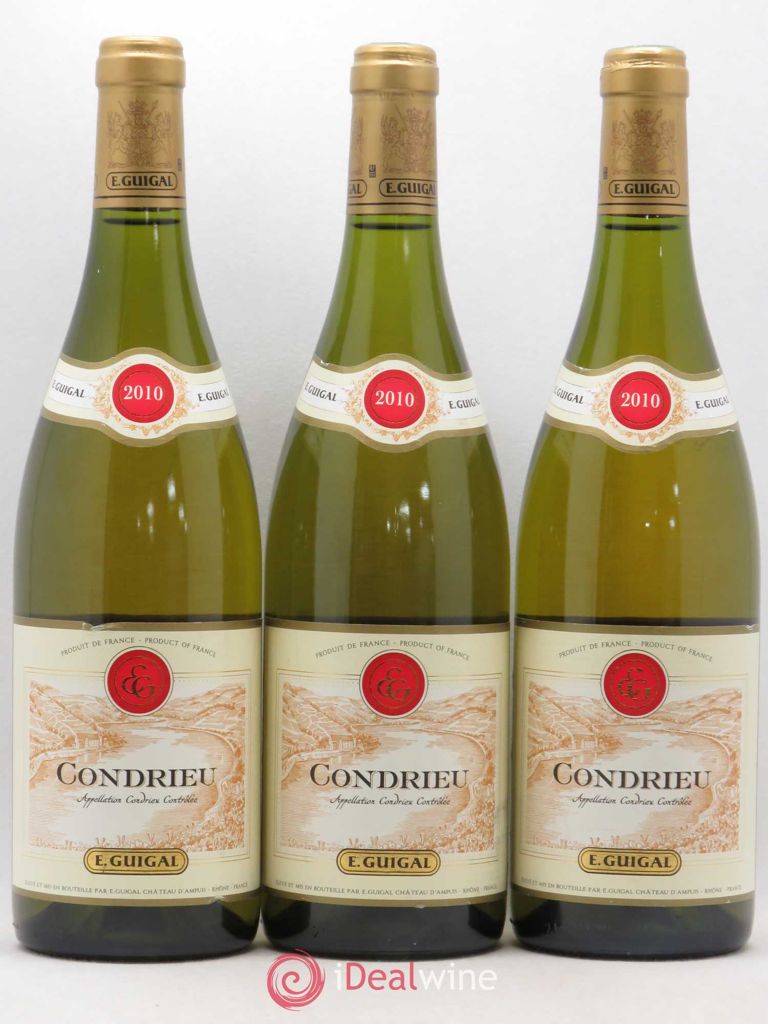 Condrieu Guigal 2010 - Lot de 3 bouteilles - 0