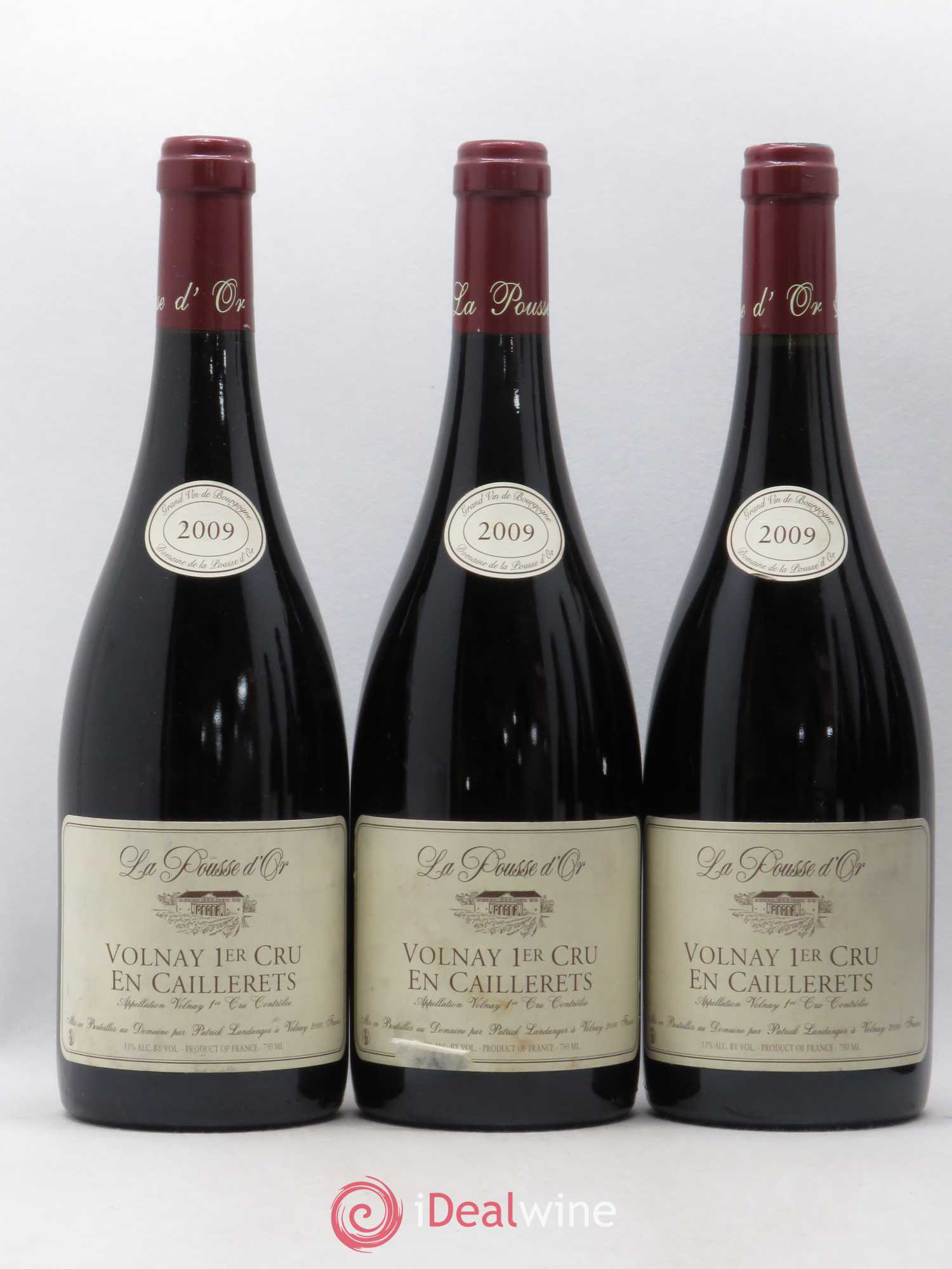 Volnay 1er Cru Les Caillerets La Pousse d'Or (Domaine de) 2009 - Lot de 6 bouteilles - 1