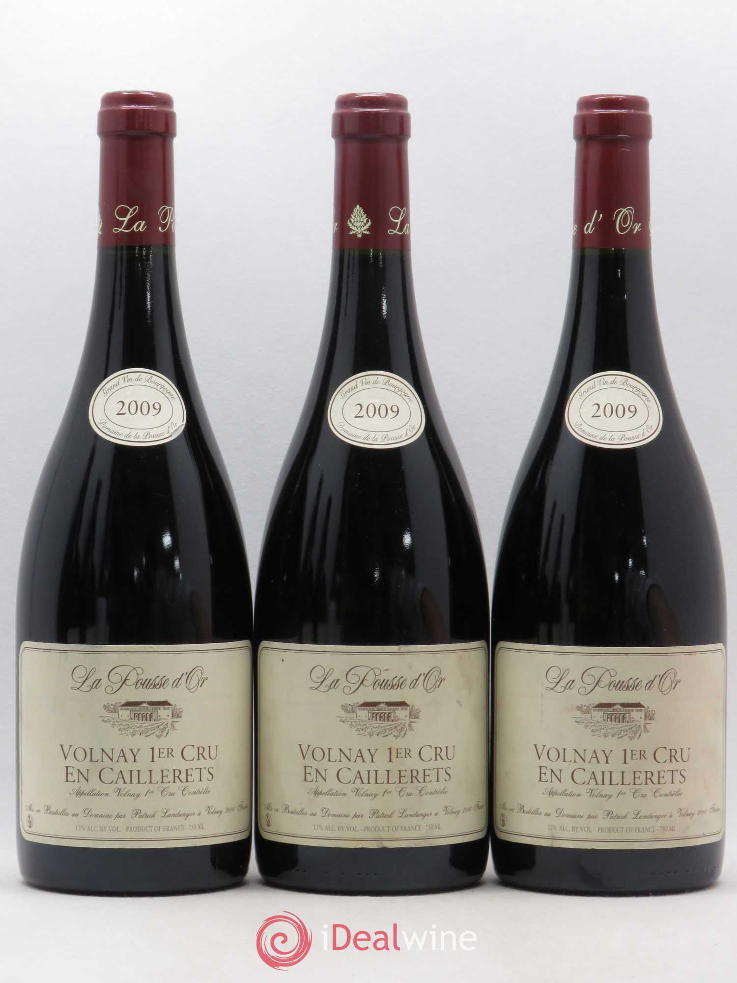 Volnay 1er Cru Les Caillerets La Pousse d'Or (Domaine de) 2009 - Lot de 6 bouteilles - 2