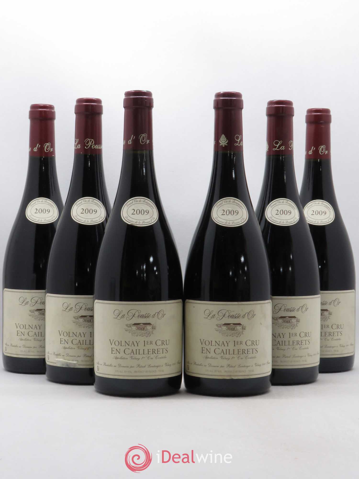 Volnay 1er Cru Les Caillerets La Pousse d'Or (Domaine de) 2009 - Lot de 6 bouteilles - 0
