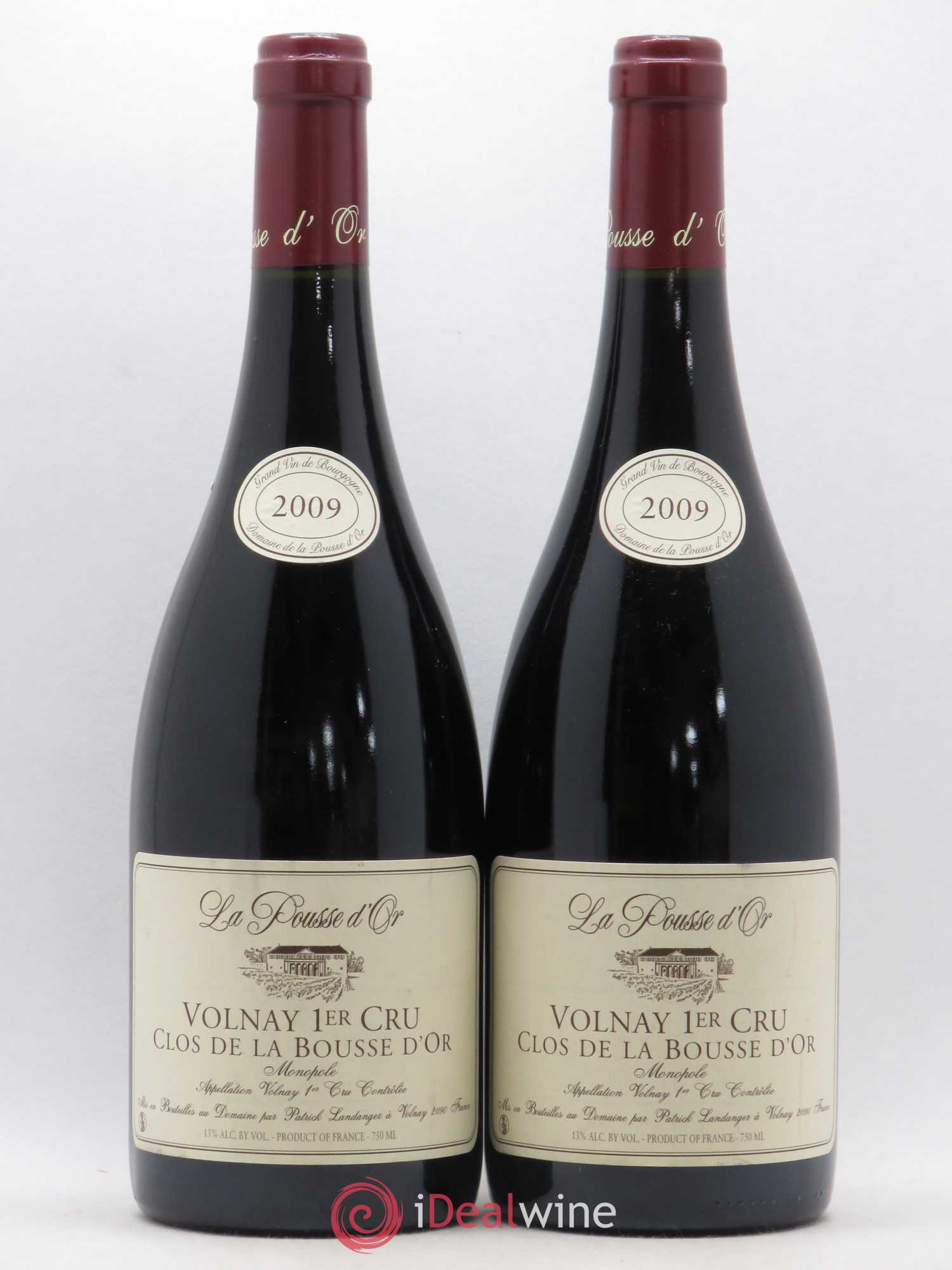 Volnay 1er Cru Clos de la Bousse d'Or La Pousse d'Or (Domaine de) 2009 - Lot de 2 bouteilles - 0