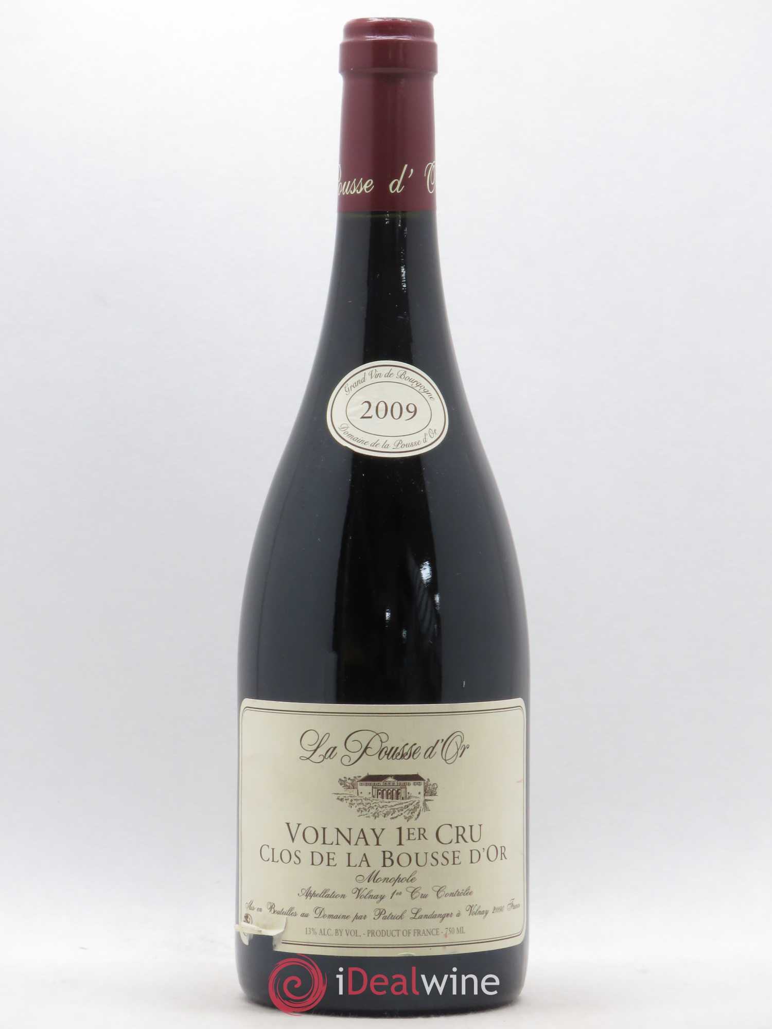 Volnay 1er Cru Clos de la Bousse d'Or La Pousse d'Or (Domaine de) 2009 - Lot de 1 bouteille - 0