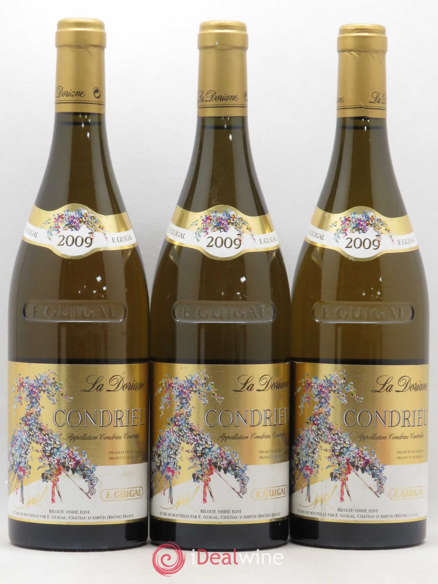 Condrieu La Doriane Guigal 2009 - Lot de 3 bouteilles - 0