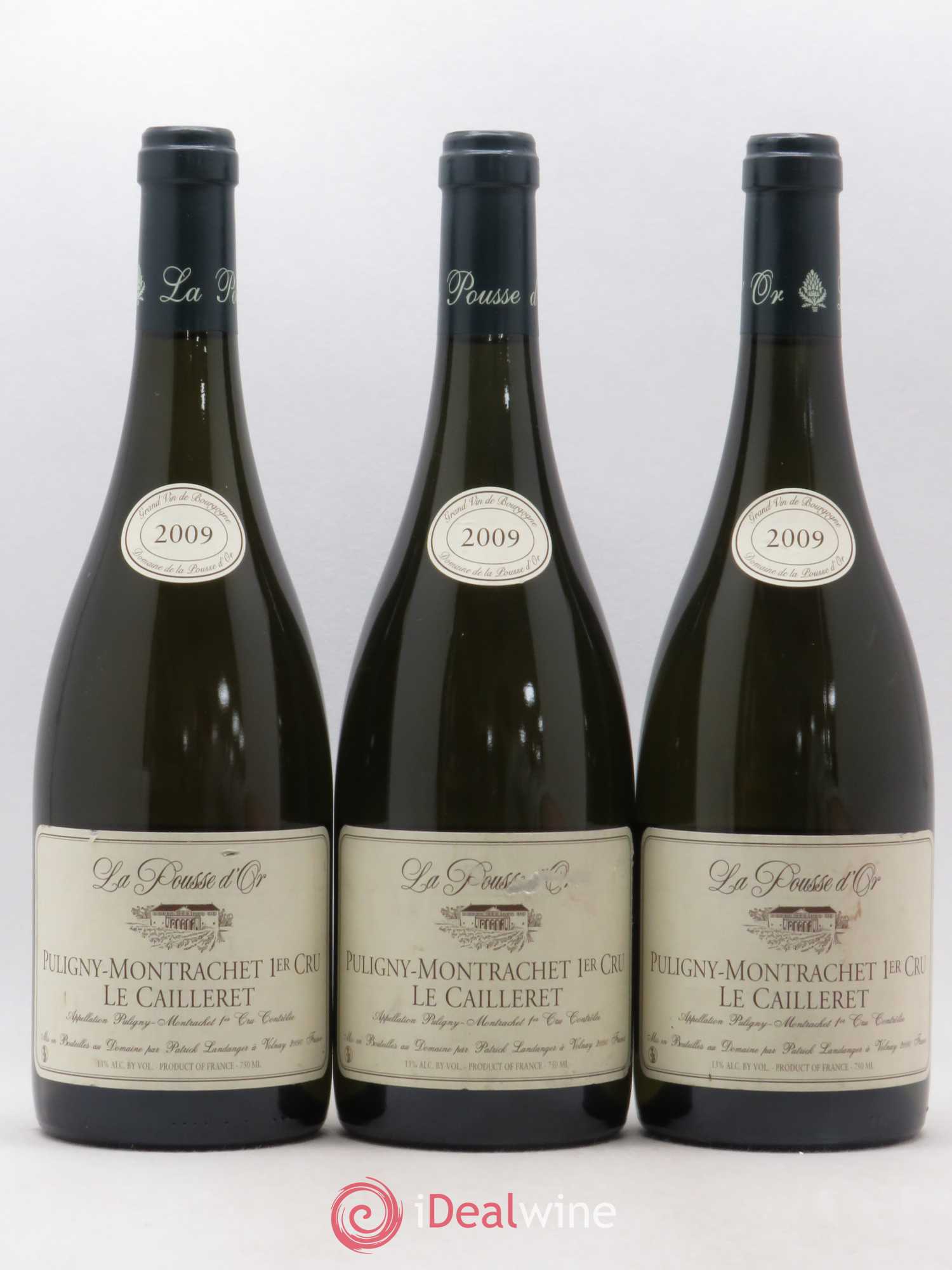 Puligny-Montrachet 1er Cru Le Cailleret La Pousse d'Or (Domaine de) 2009 - Lot de 3 bouteilles - 0