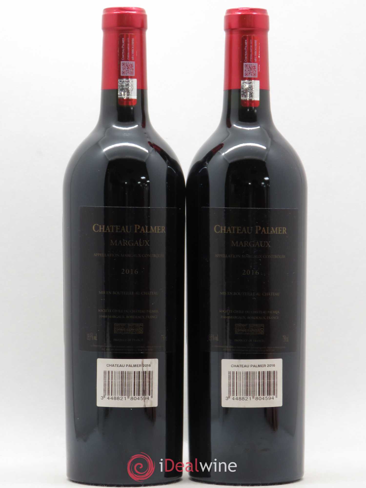 Château Palmer 3ème Grand Cru Classé 2016 - Lot de 2 bouteilles - 1