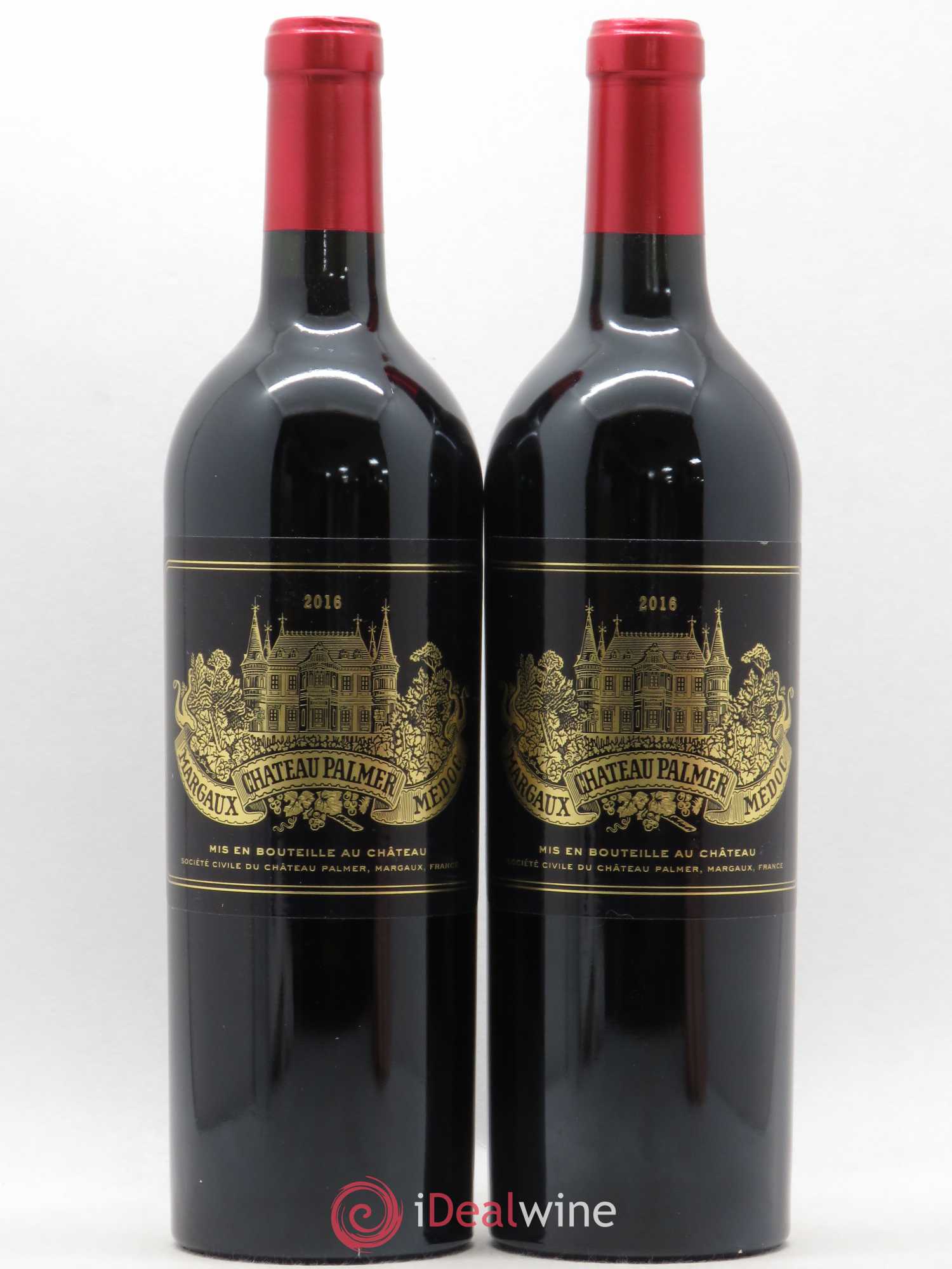 Château Palmer 3ème Grand Cru Classé 2016 - Lot de 2 bouteilles - 0