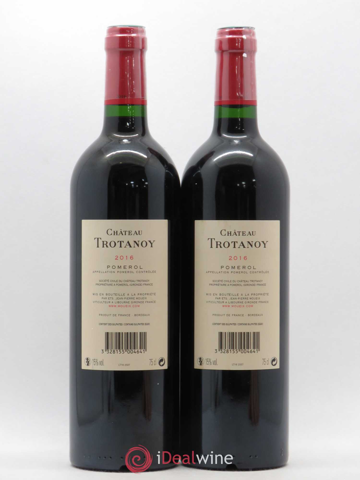 Château Trotanoy 2016 - Lot de 2 bouteilles - 1