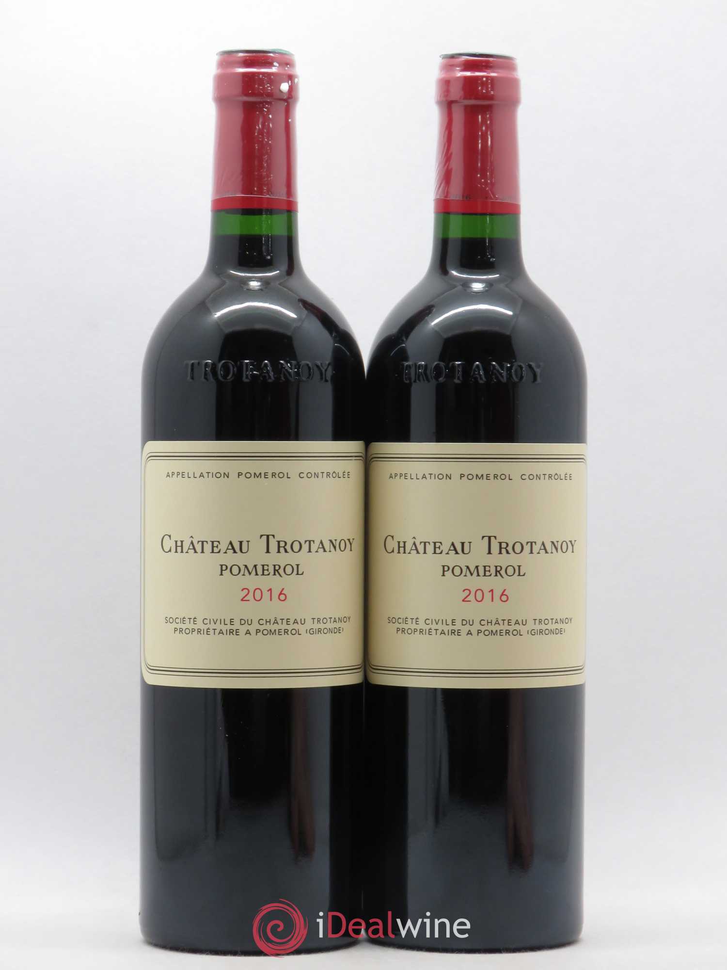 Château Trotanoy 2016 - Lot de 2 bouteilles - 0