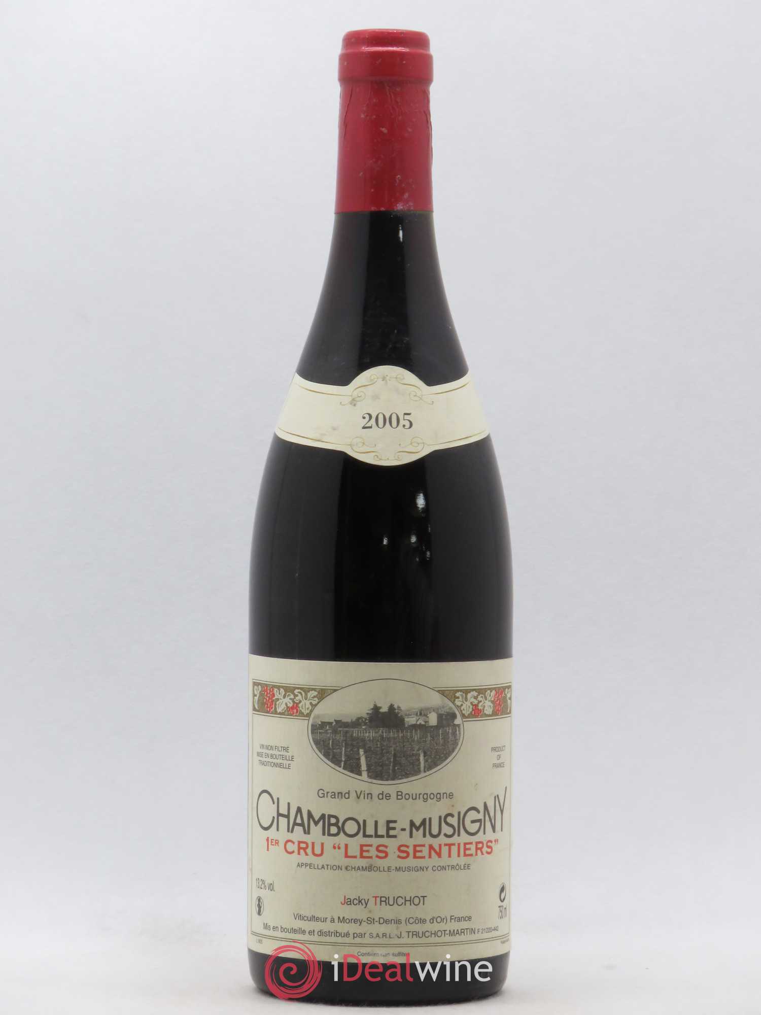 Chambolle-Musigny 1er Cru Les Sentiers Jacky Truchot 2005 - Lot de 1 bouteille - 0