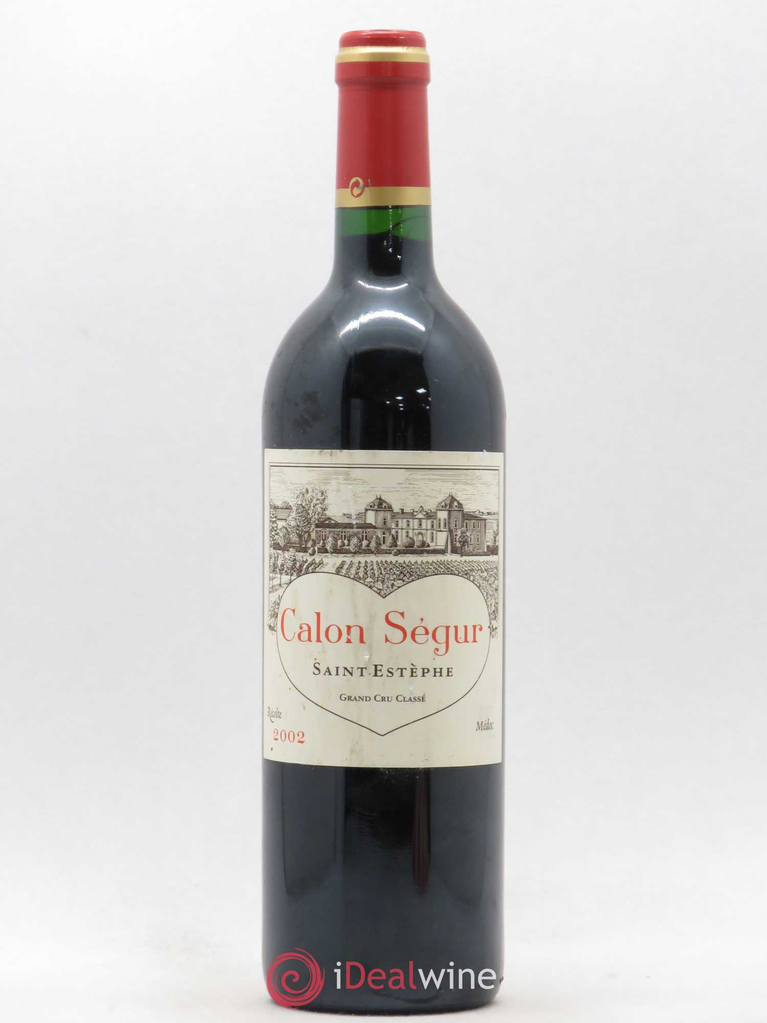 Château Calon Ségur 3ème Grand Cru Classé 2002 - Lot de 1 bouteille - 0