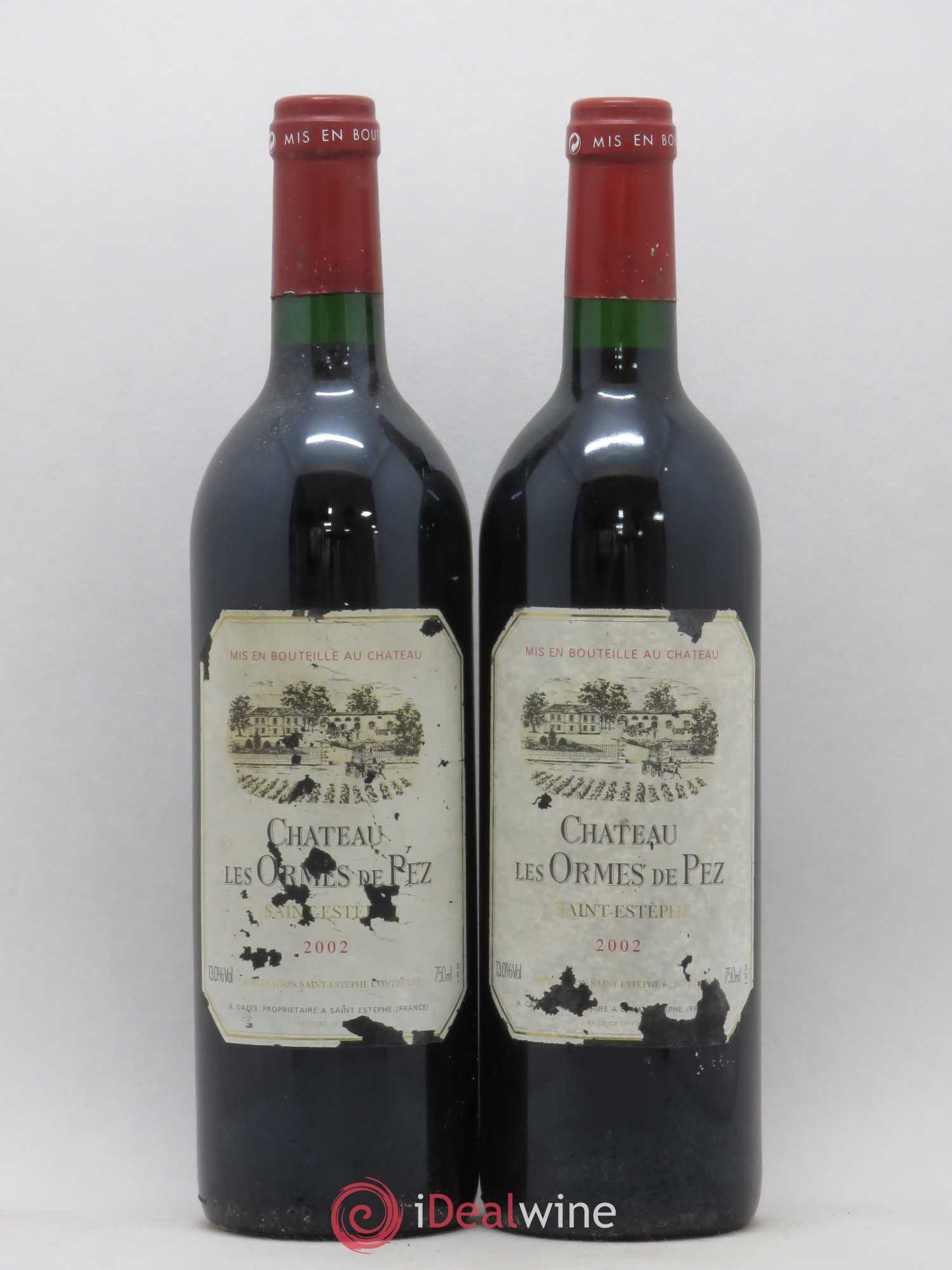 Château les Ormes de Pez 2002 - Lot de 2 bouteilles - 0