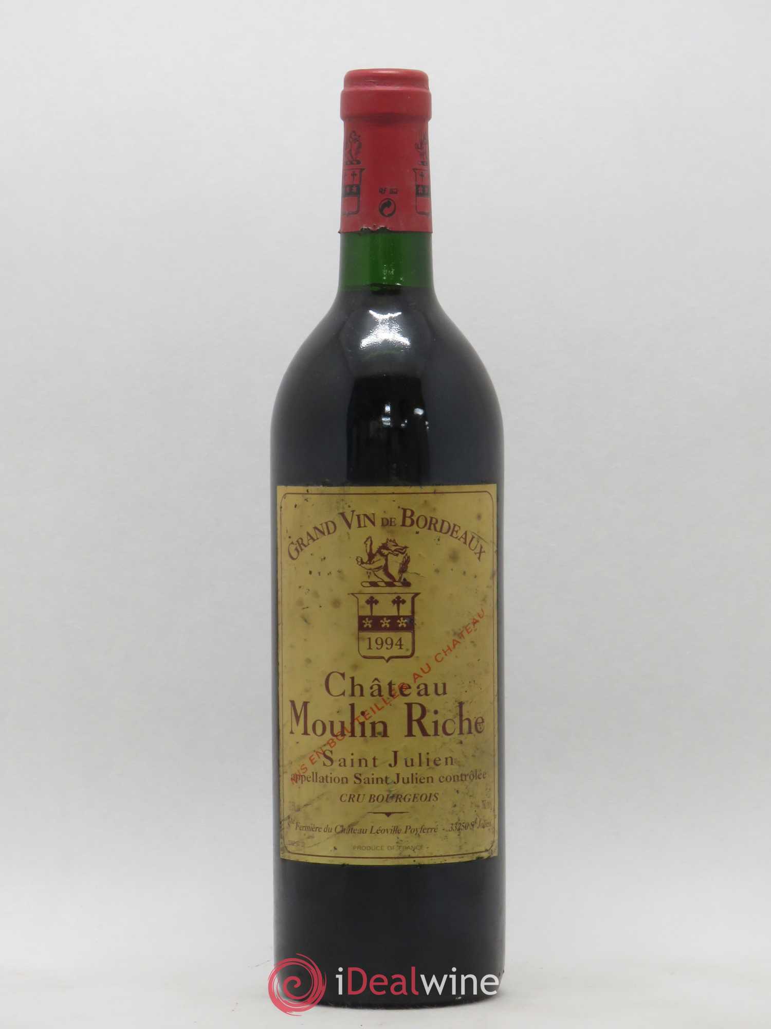 Château Moulin Riche 1994 - Posten von 1 Flasche - 0