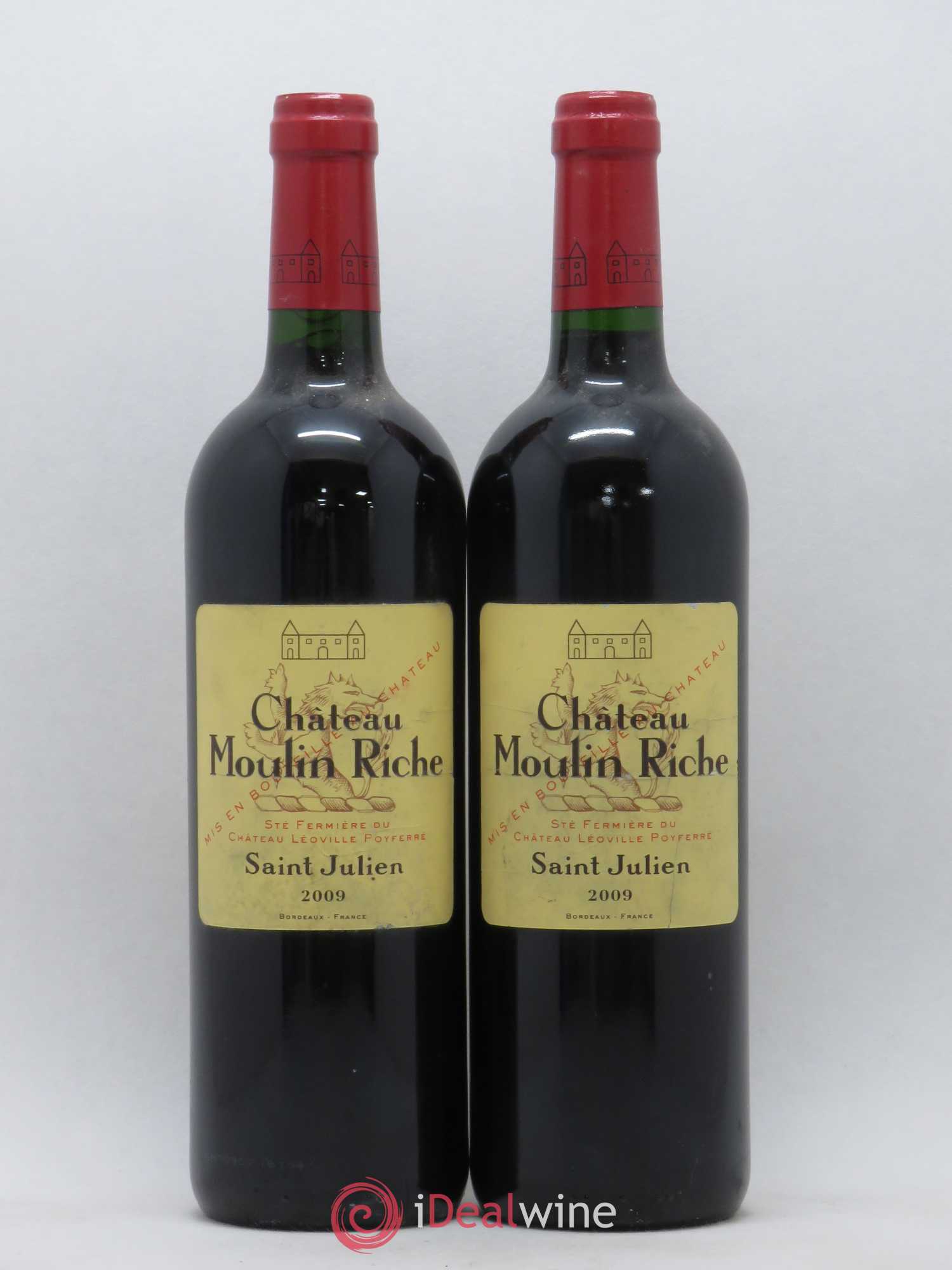 Château Moulin Riche 2009 - Posten von 2 Flaschen - 0