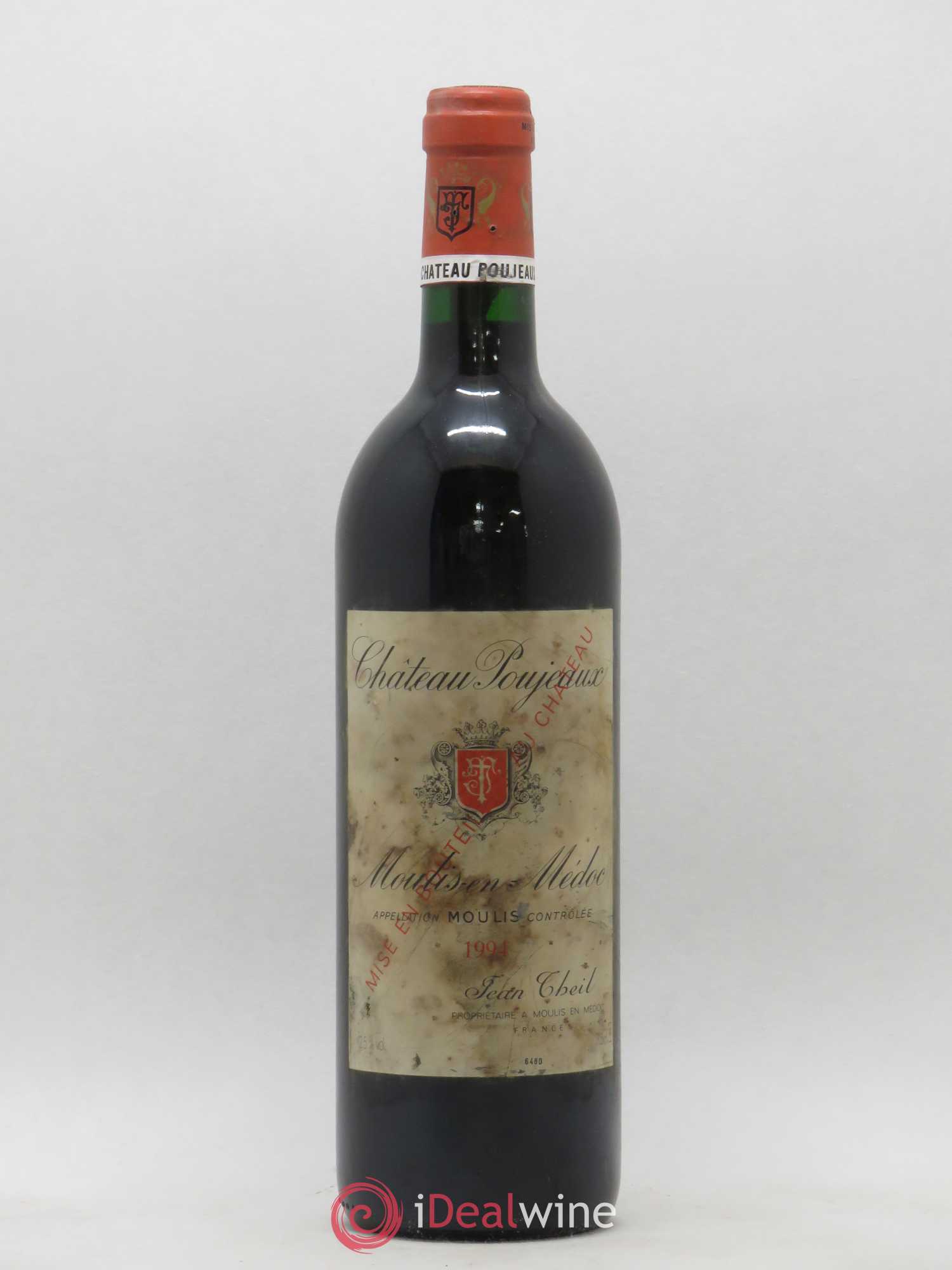 Château Poujeaux 1994 - Lot de 1 bouteille - 0