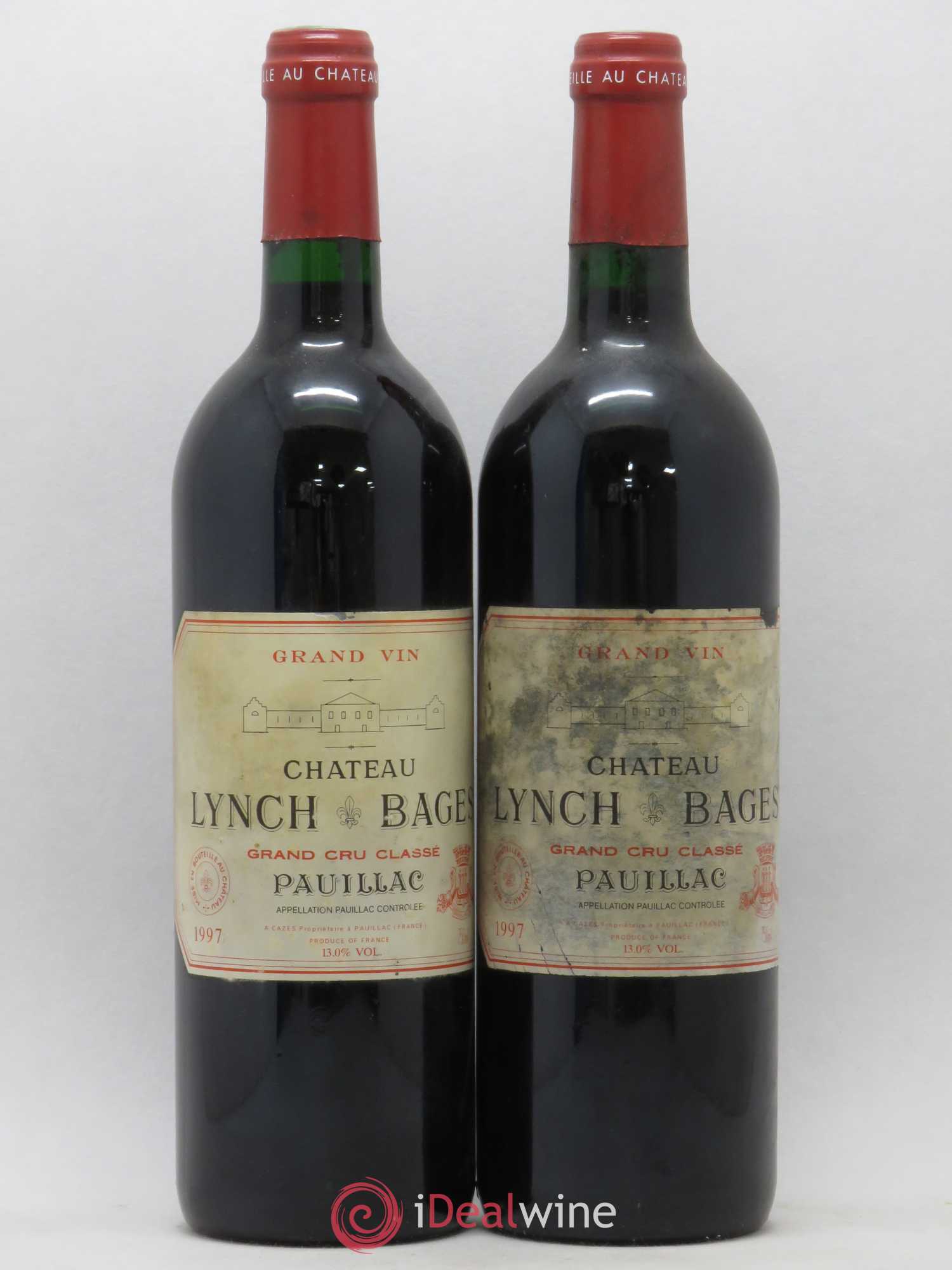 Château Lynch Bages 5ème Grand Cru Classé 1997 - Lot de 2 bouteilles - 0