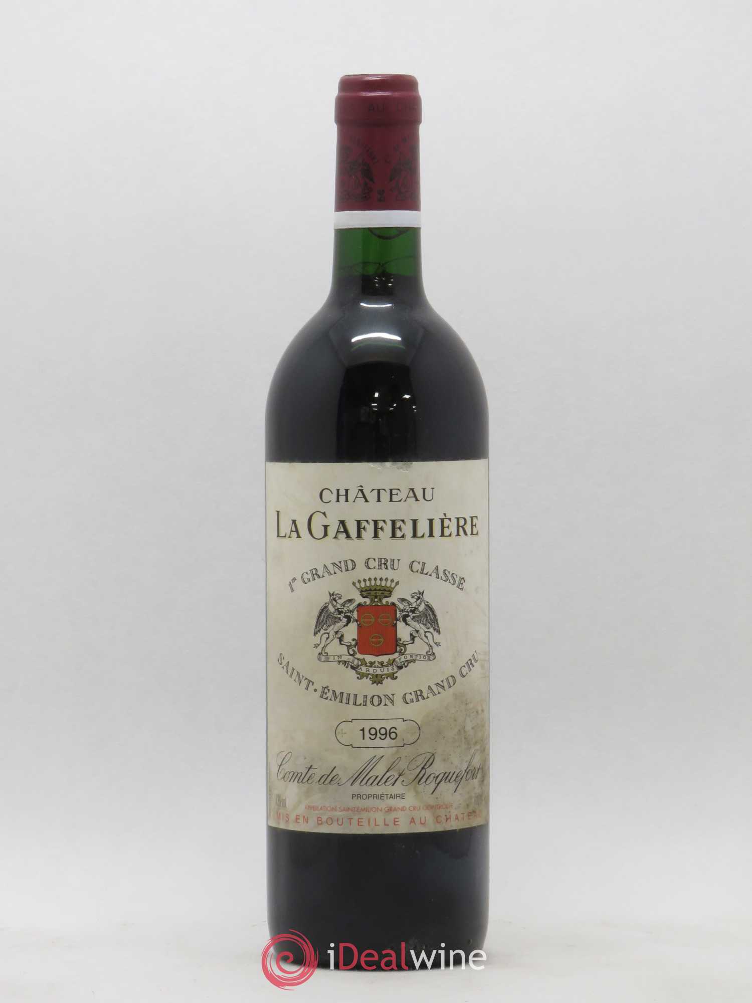 Château la Gaffelière 1er Grand Cru Classé B 1996 - Lot de 1 bouteille - 0