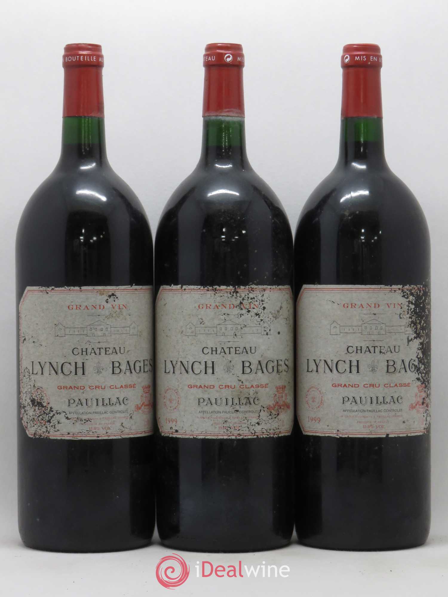 Château Lynch Bages 5ème Grand Cru Classé 1999 - Lot de 6 magnums - 2