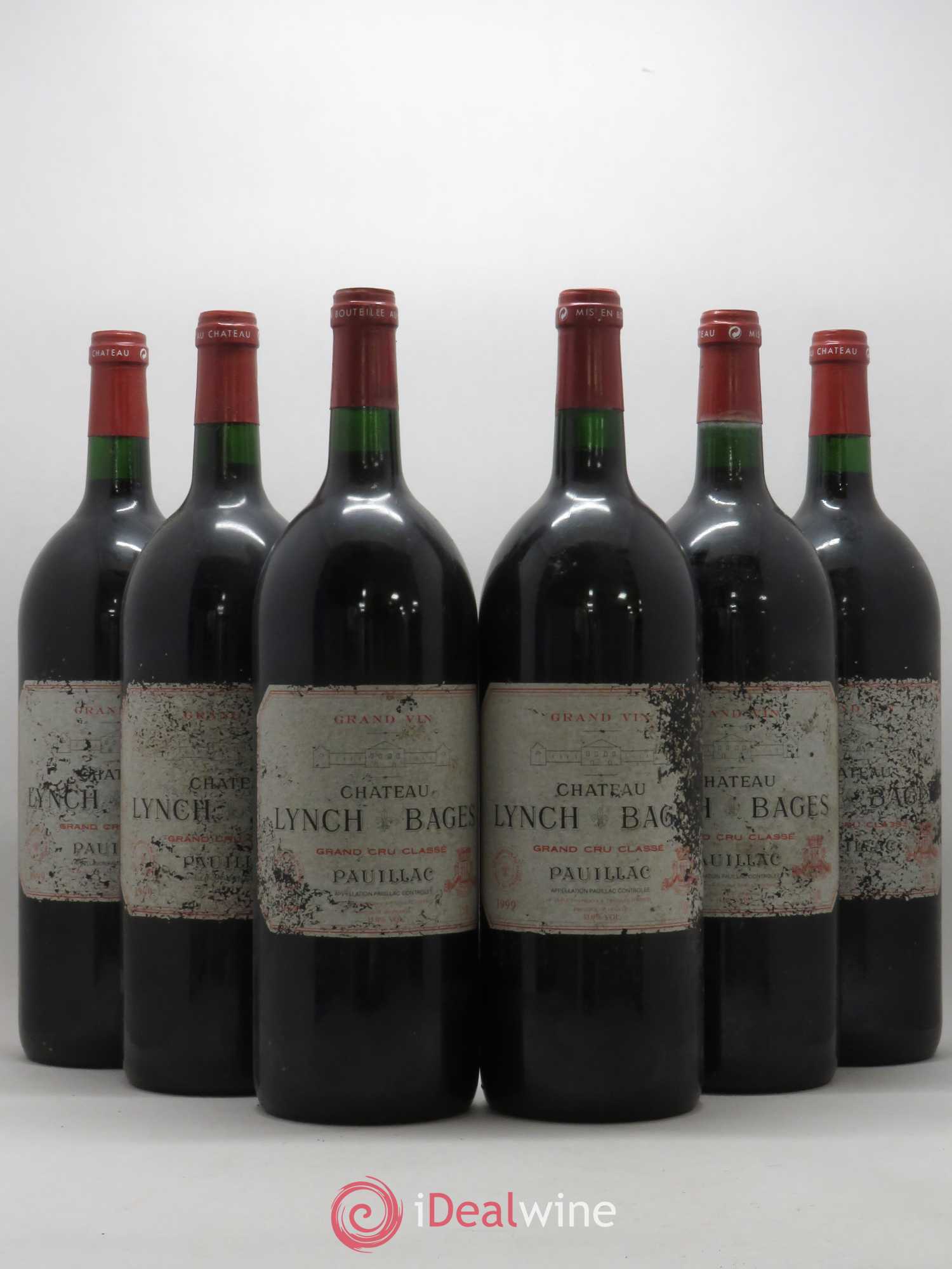 Château Lynch Bages 5ème Grand Cru Classé 1999 - Lot de 6 magnums - 0