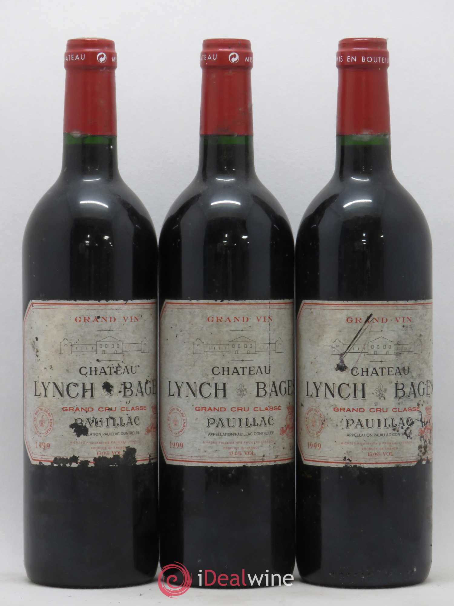 Château Lynch Bages 5ème Grand Cru Classé 1999 - Lot de 6 bouteilles - 2