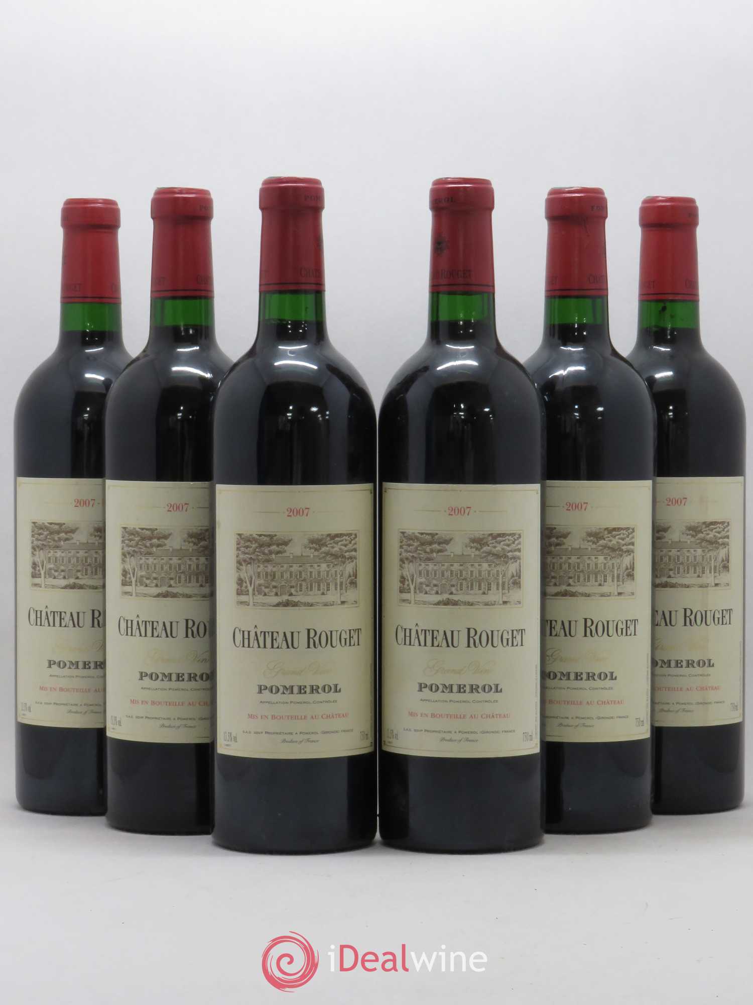 Château Rouget 2007 - Lotto di 6 bottiglie - 0