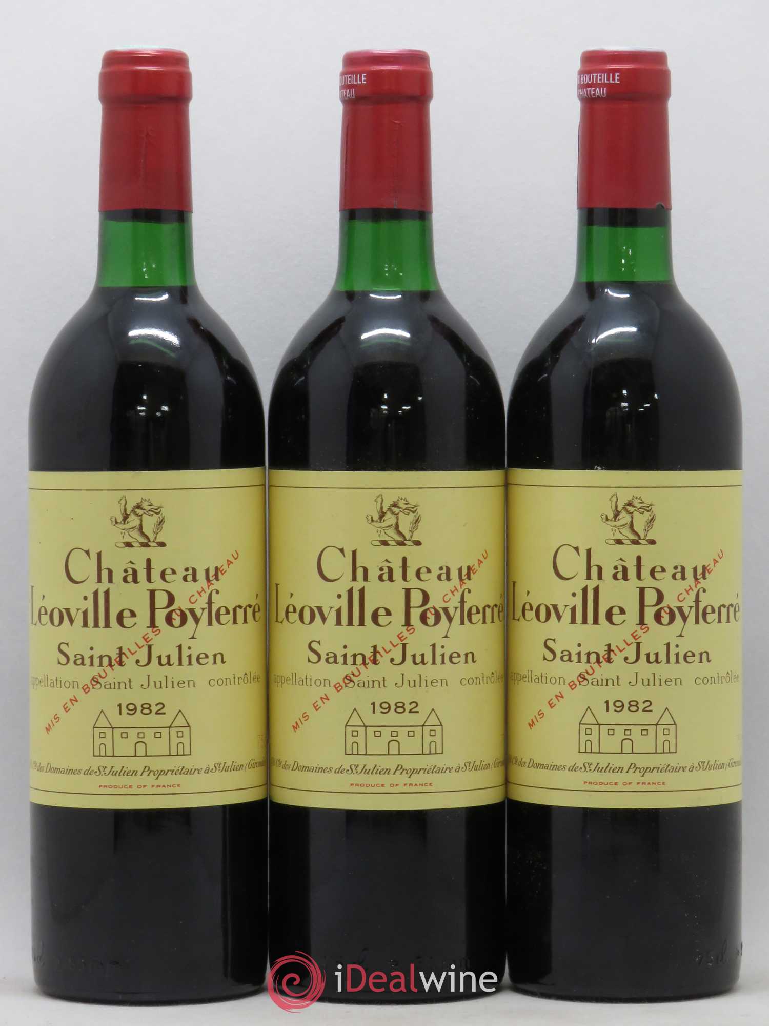 Château Léoville Poyferré 2ème Grand Cru Classé 1982 - Lot de 6 bouteilles - 2
