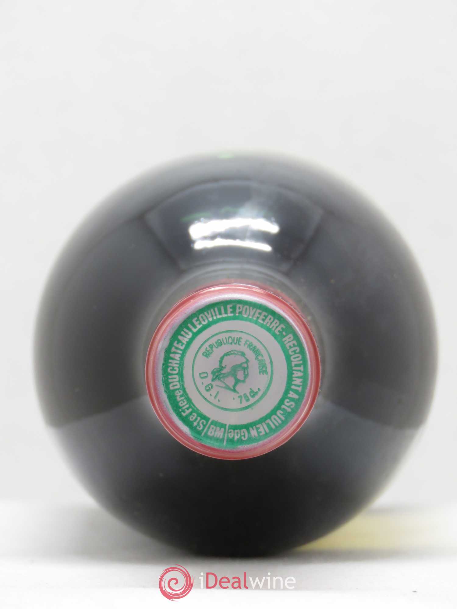 Château Léoville Poyferré 2ème Grand Cru Classé 1982 - Lot de 1 bouteille - 1