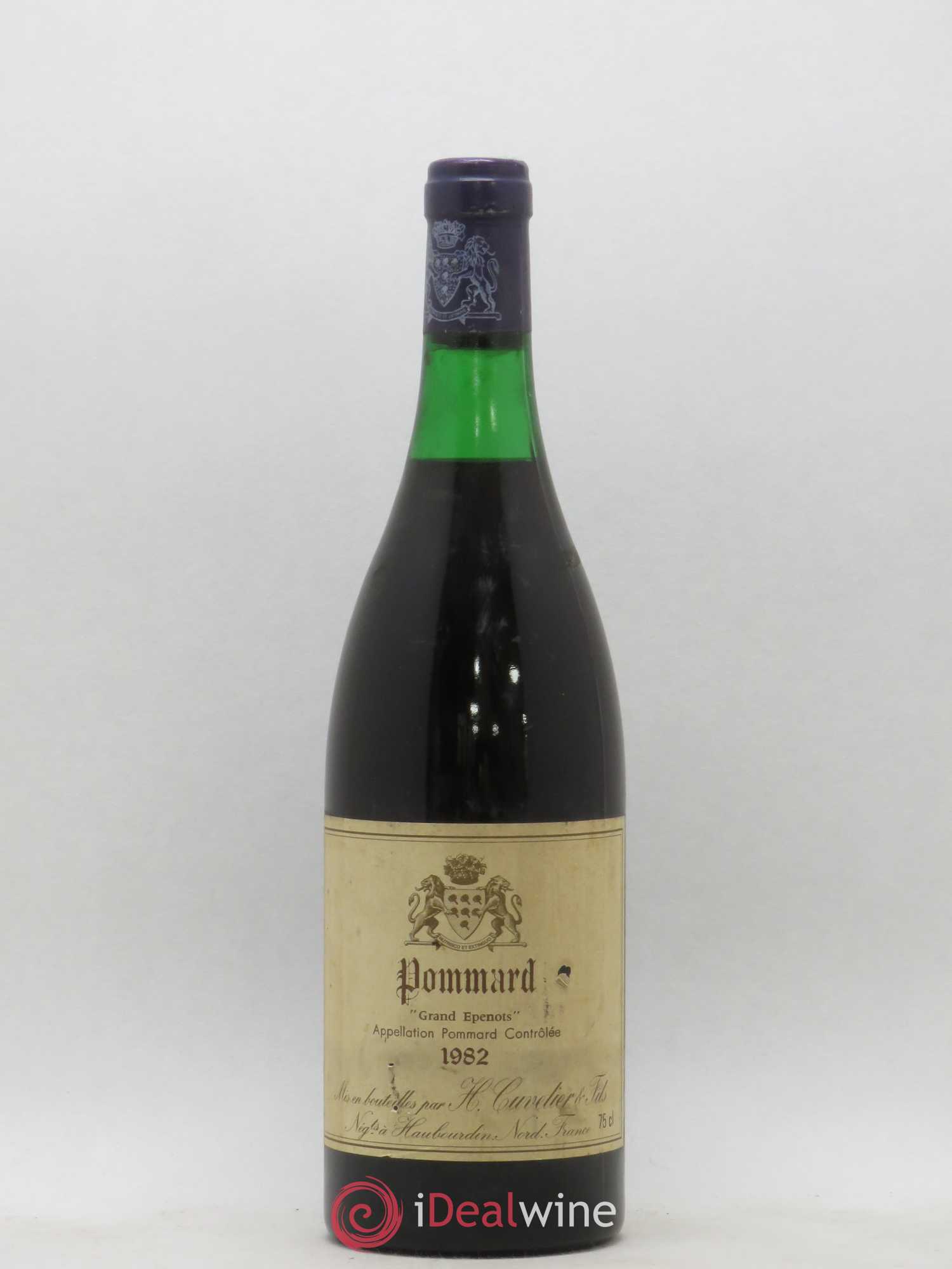 Pommard Grand Epenots Cuvelier 1982 - Posten von 1 Flasche - 0